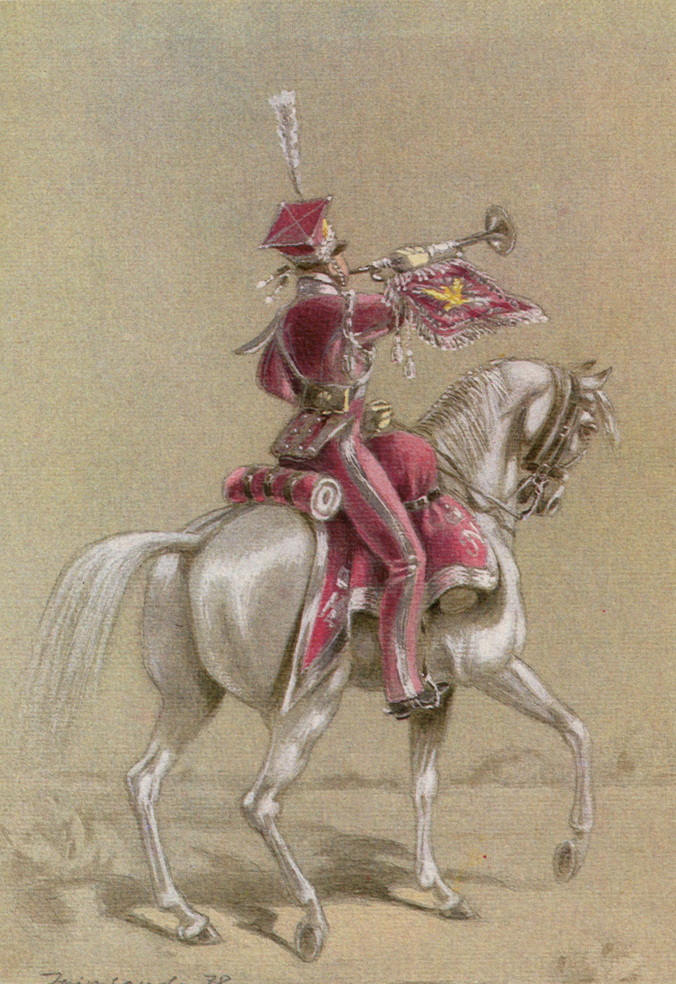 Трубач. 1807-1810