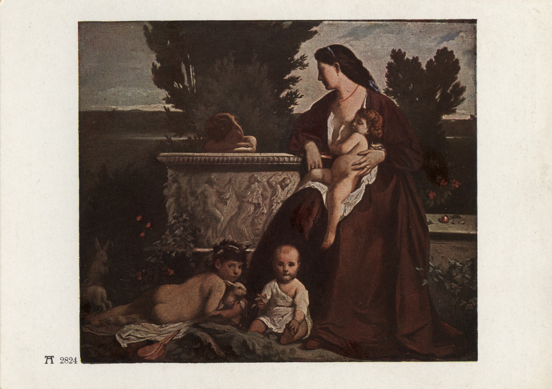 Римская мать с детьми