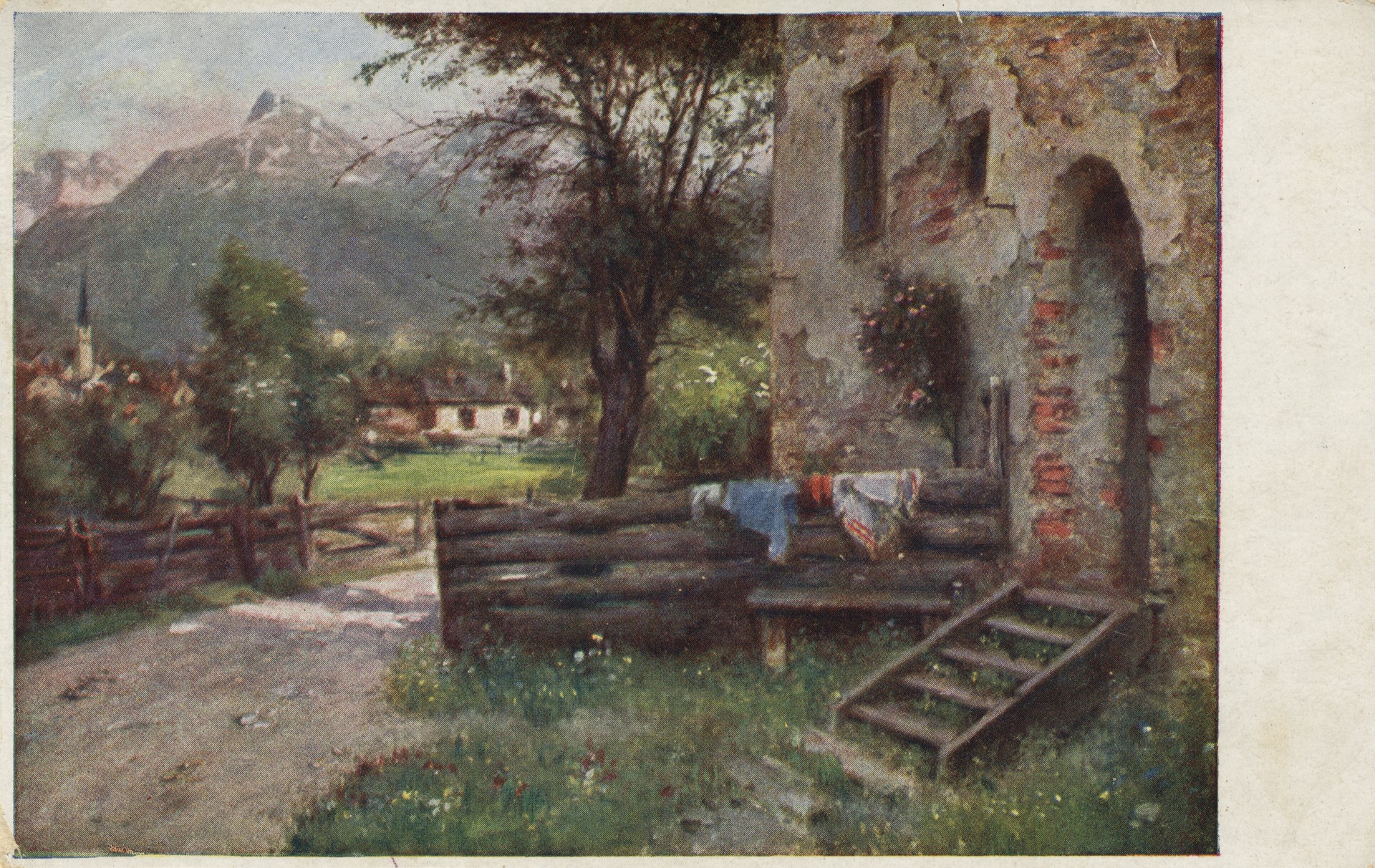 Старая мельница