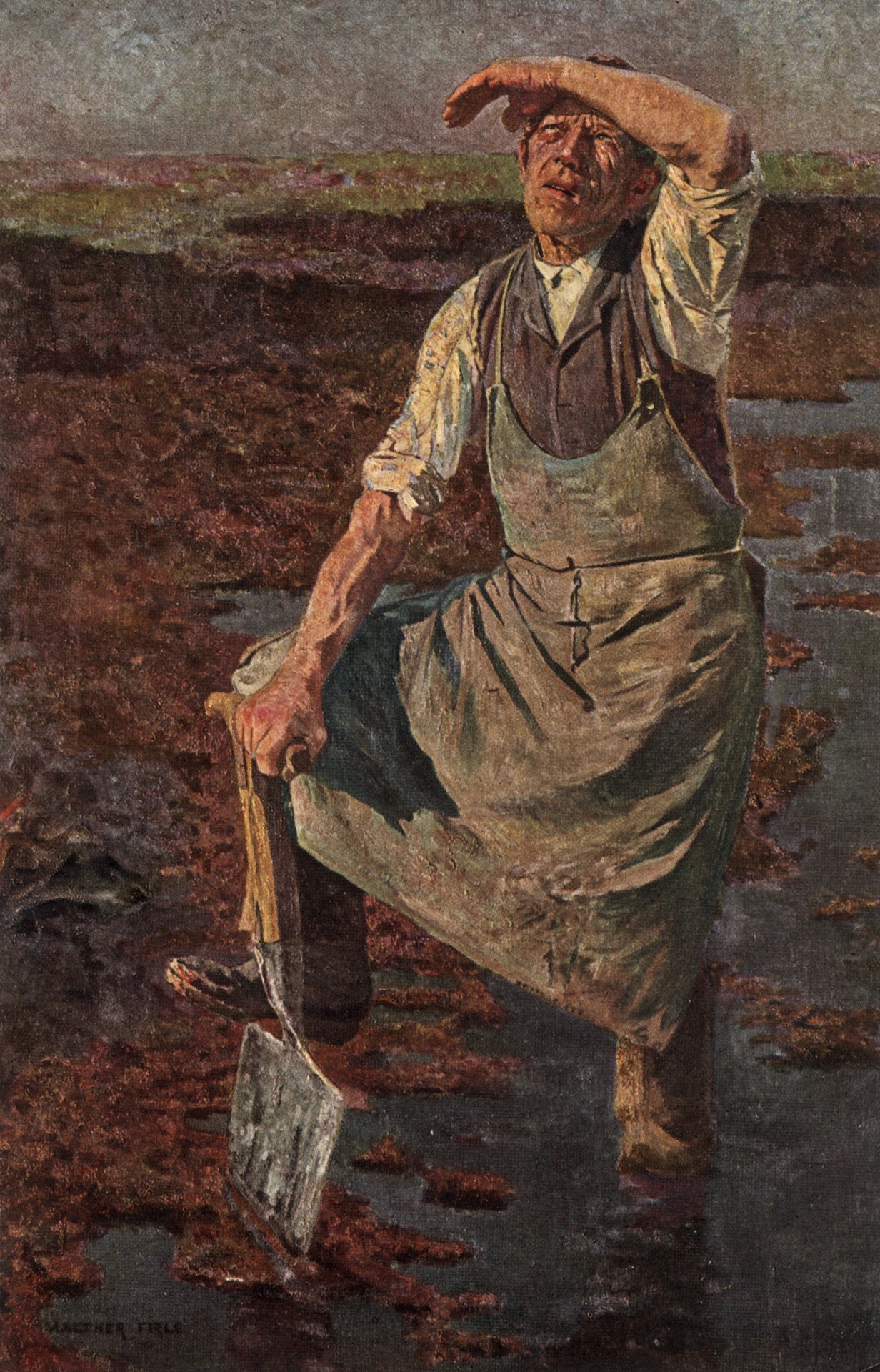 Копающий торф