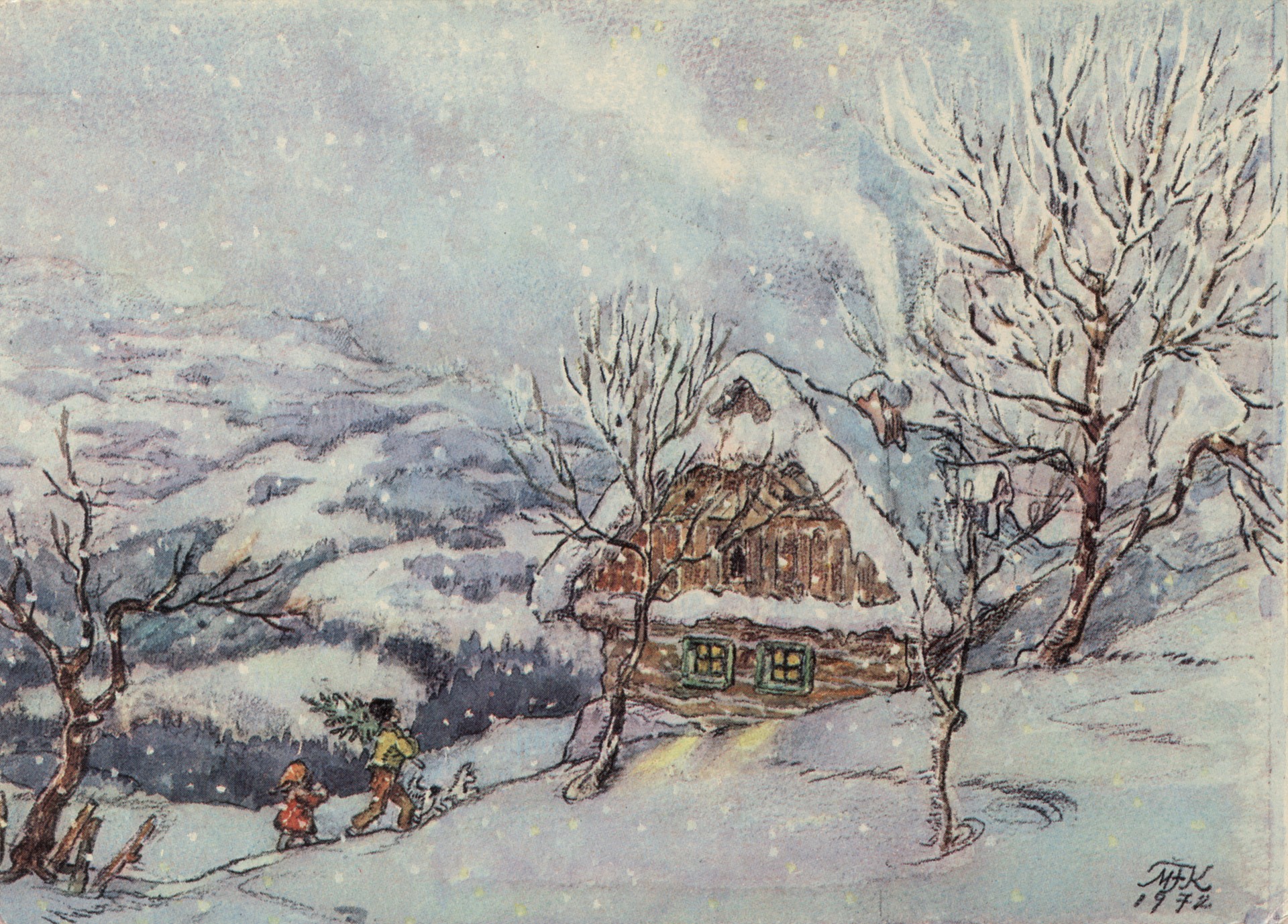 Зимний пейзаж