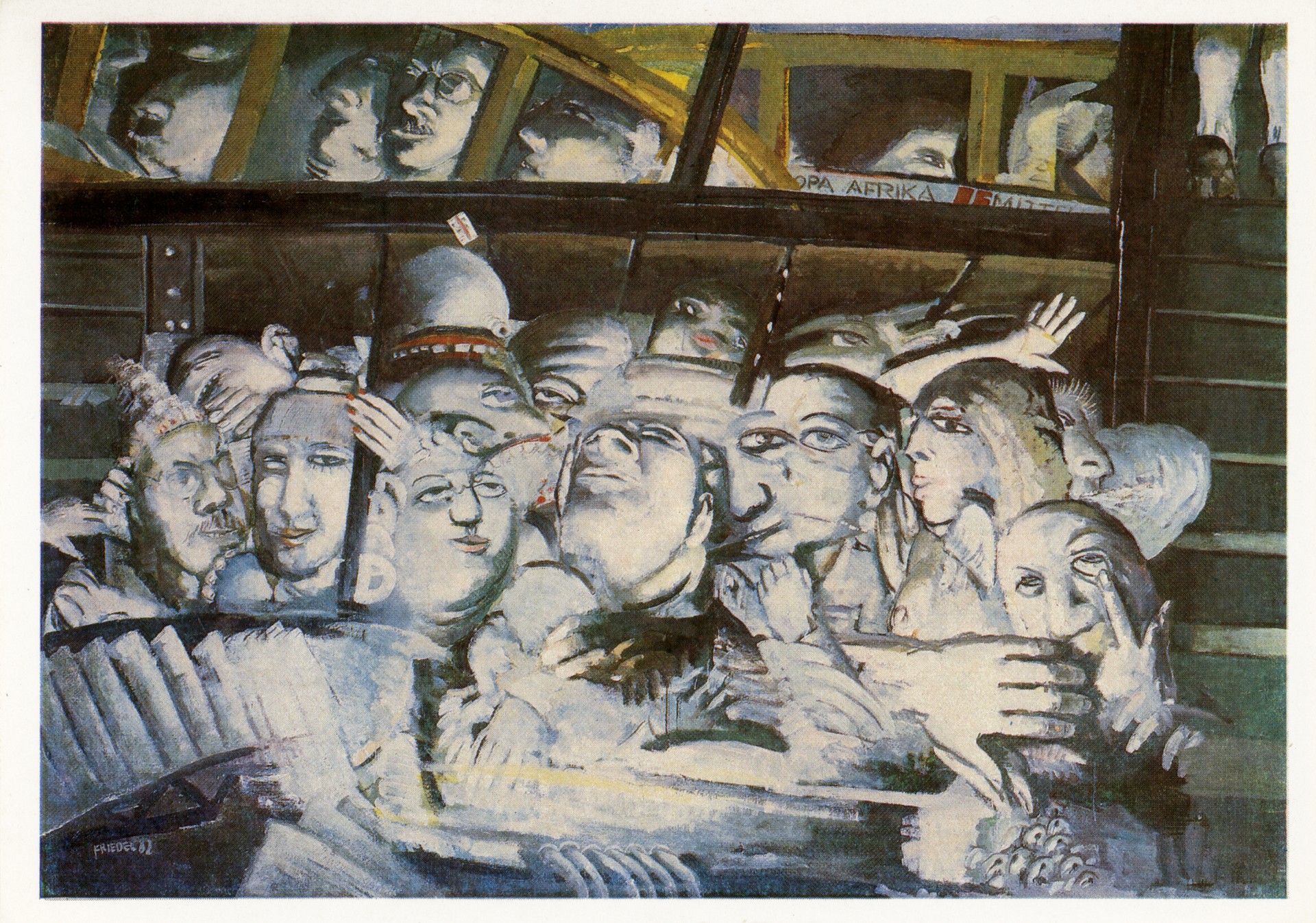 Ожидание толпы на пешеходном переходе в лучшие места