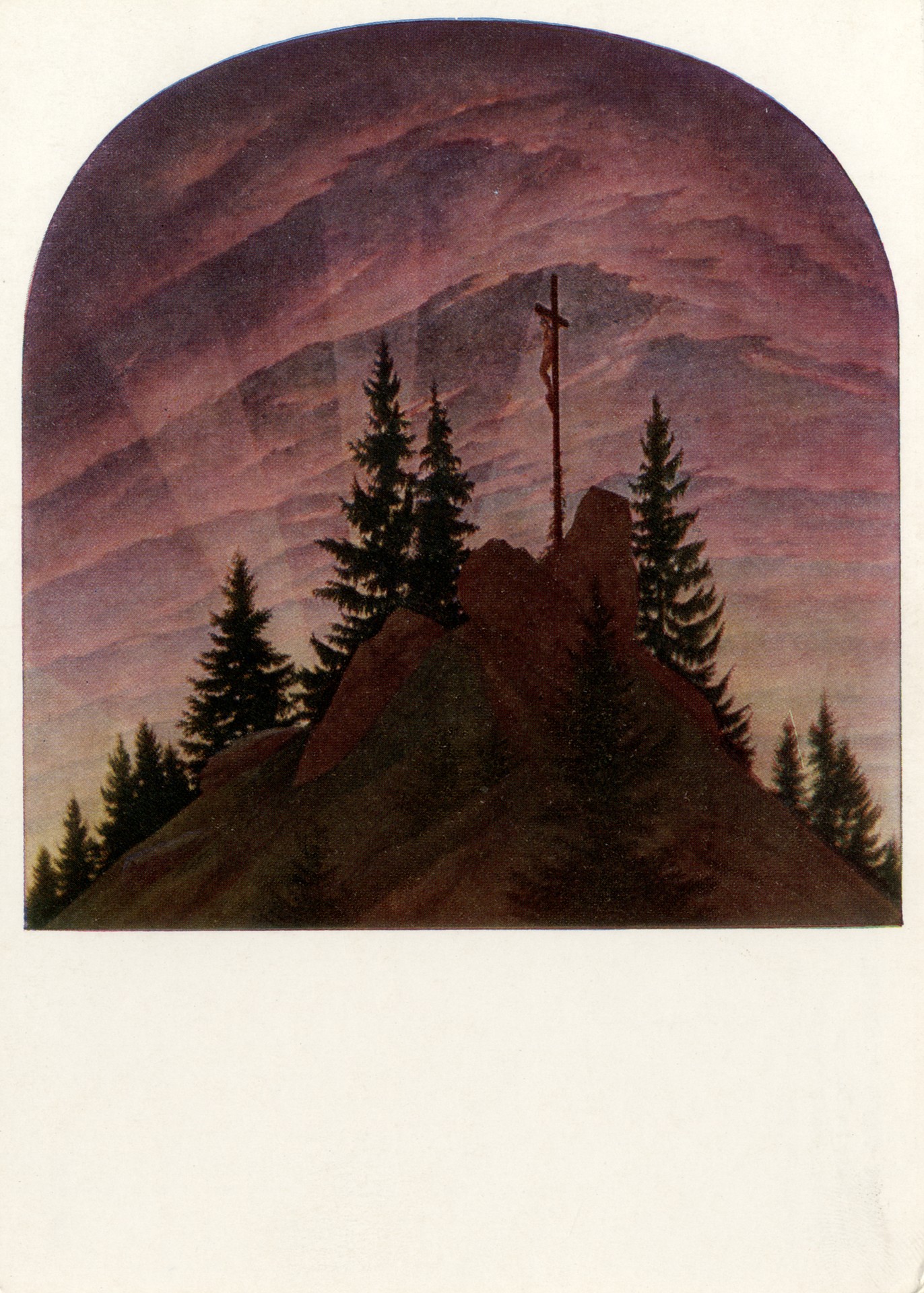 Крест на горе