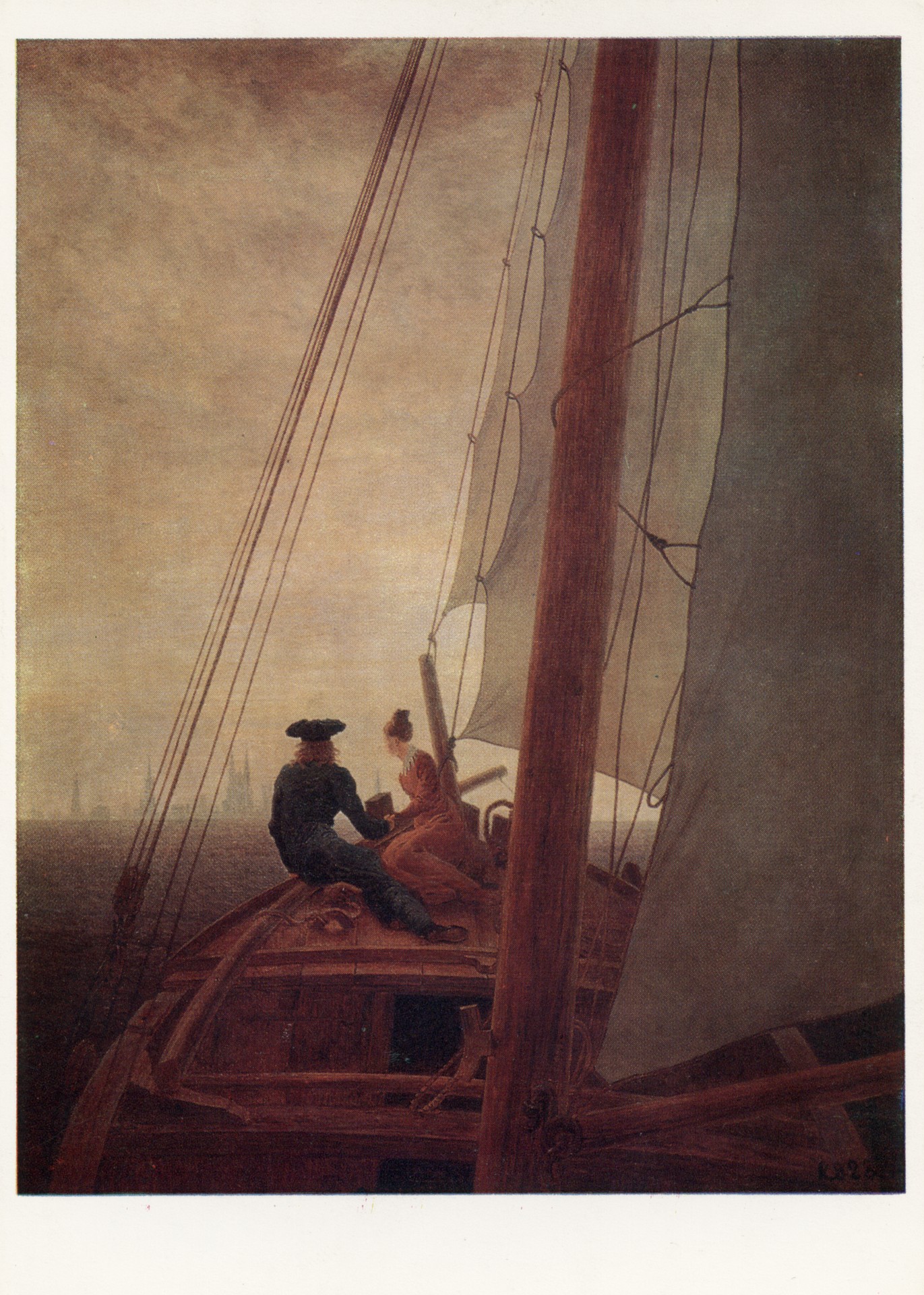 На парусном корабле