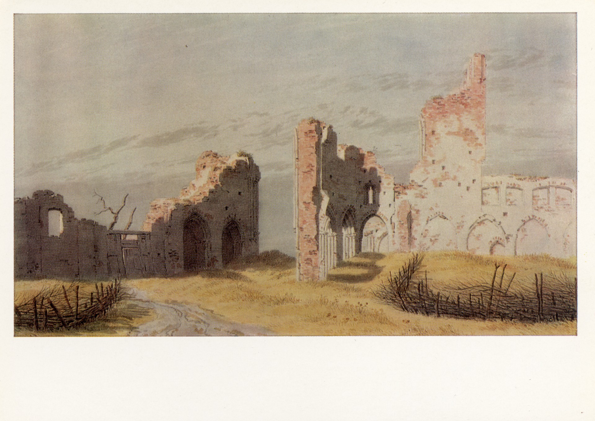 Руины монастыря Эльдена