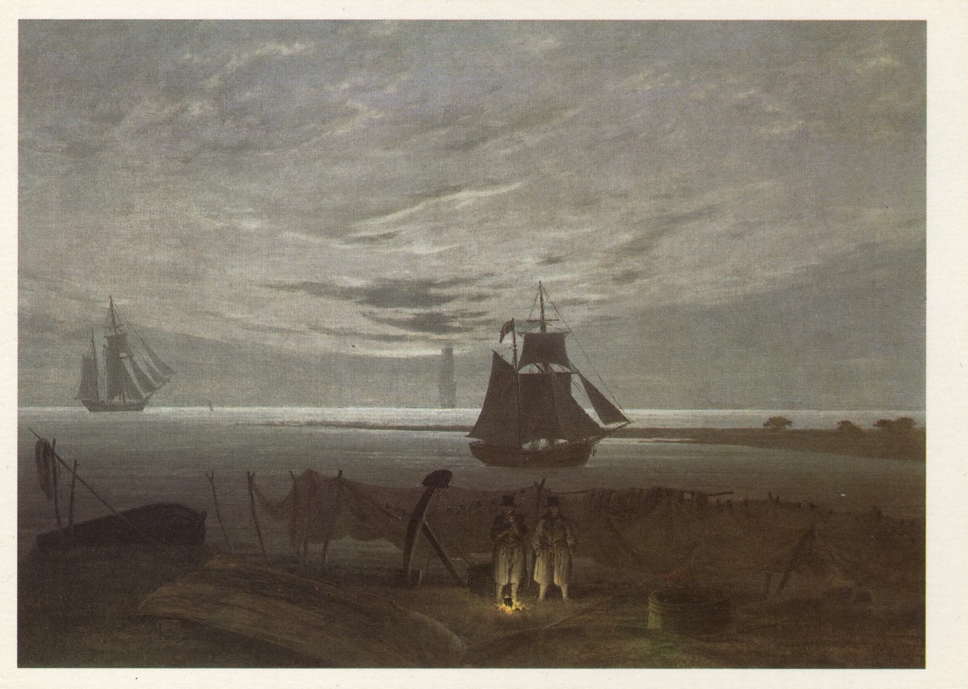 Вечер на берегу моря