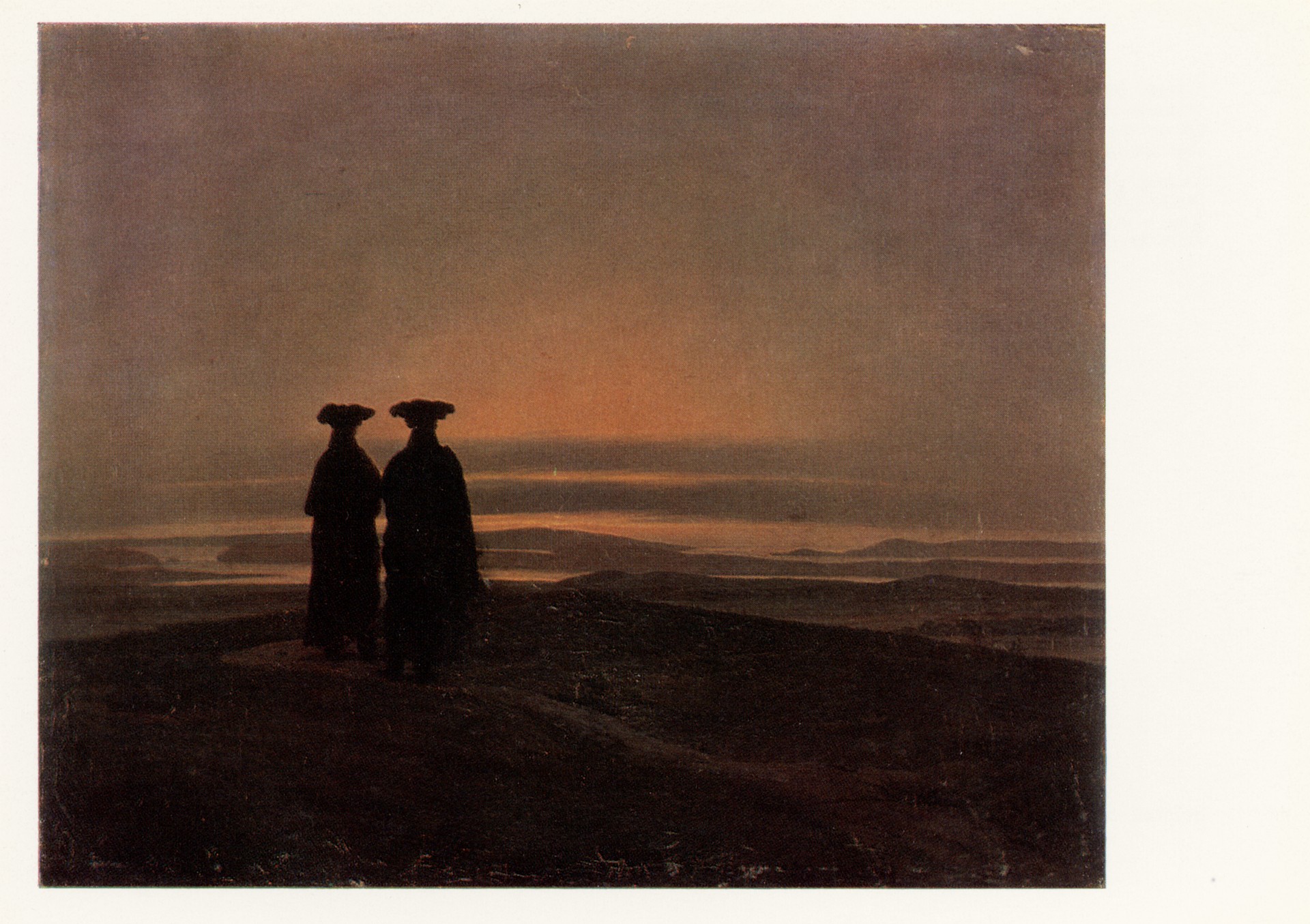 Закат (Двое на берегу)