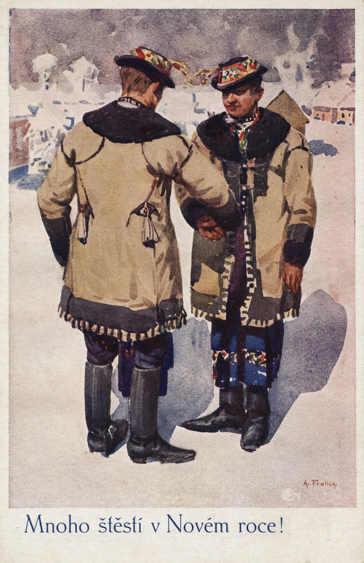 Новгодняя открытка