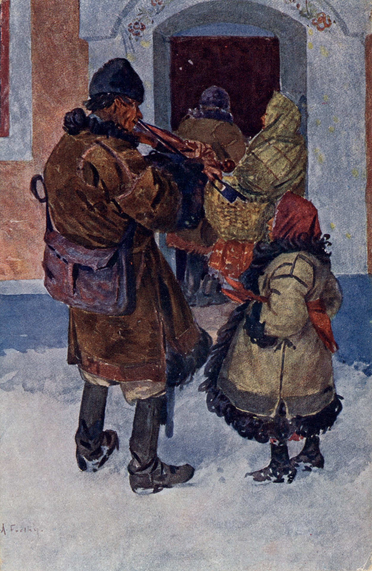 Новогодняя открытка 2