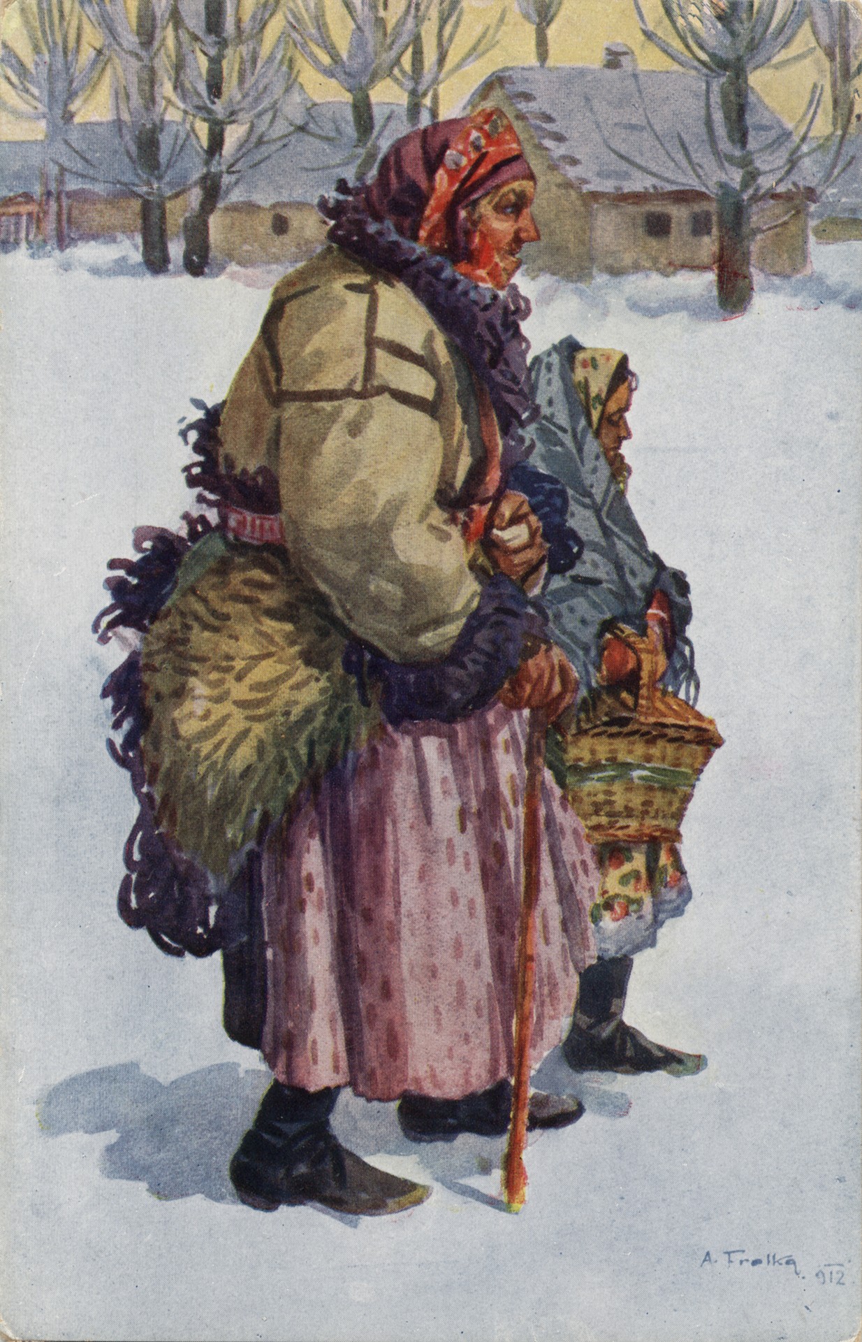 Новогодняя открытка 6