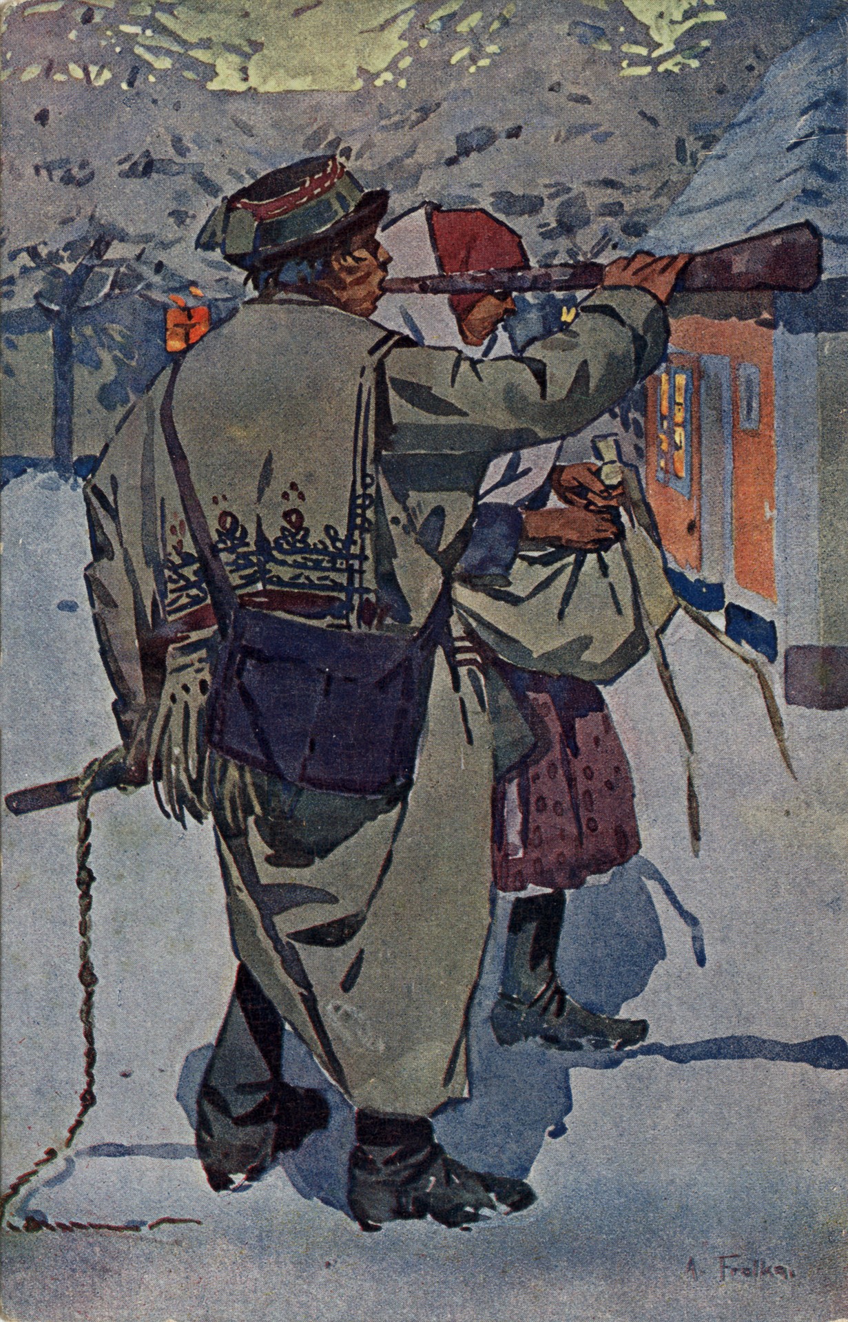 Новогодняя открытка 9