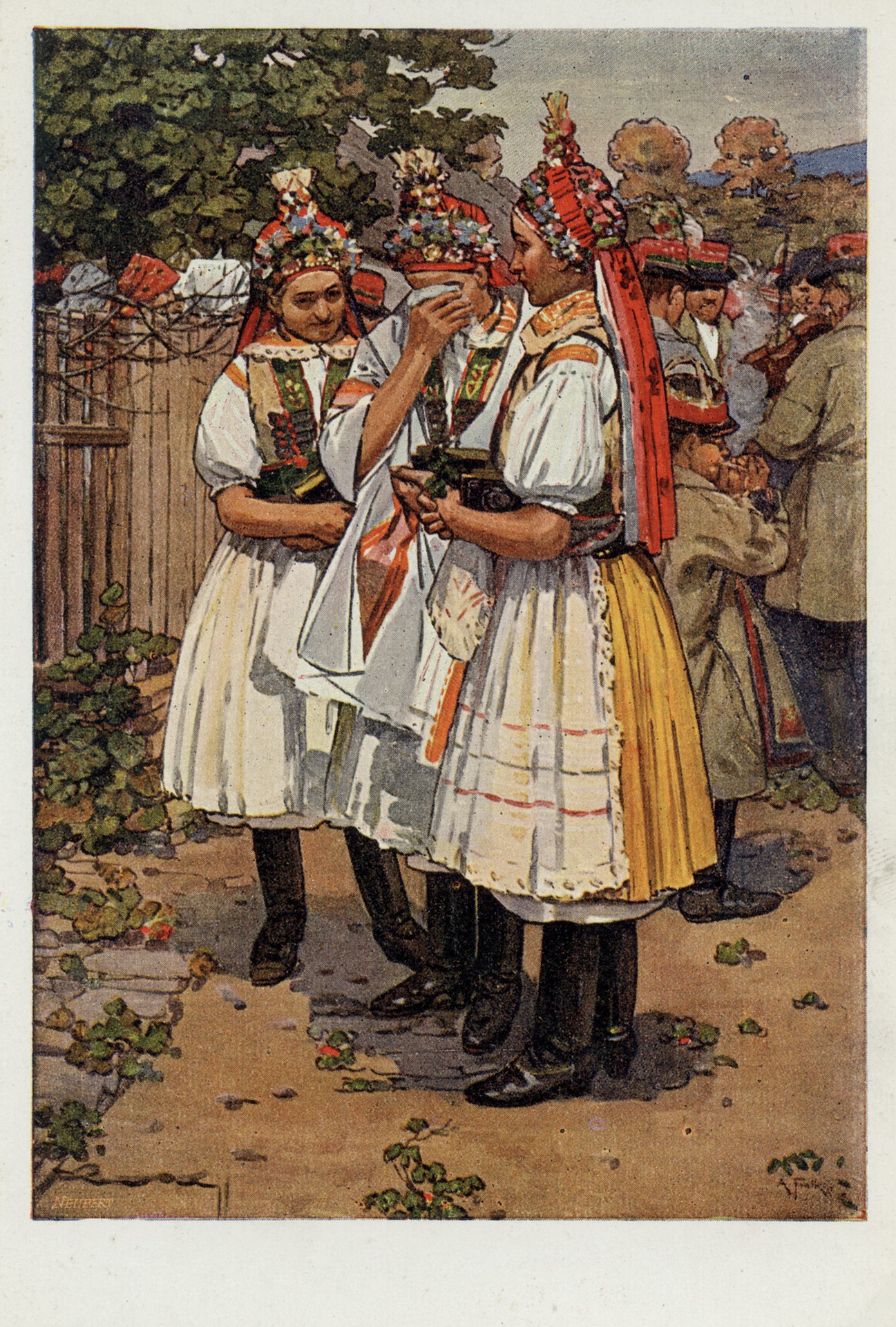 Перед свадьбой в Велке