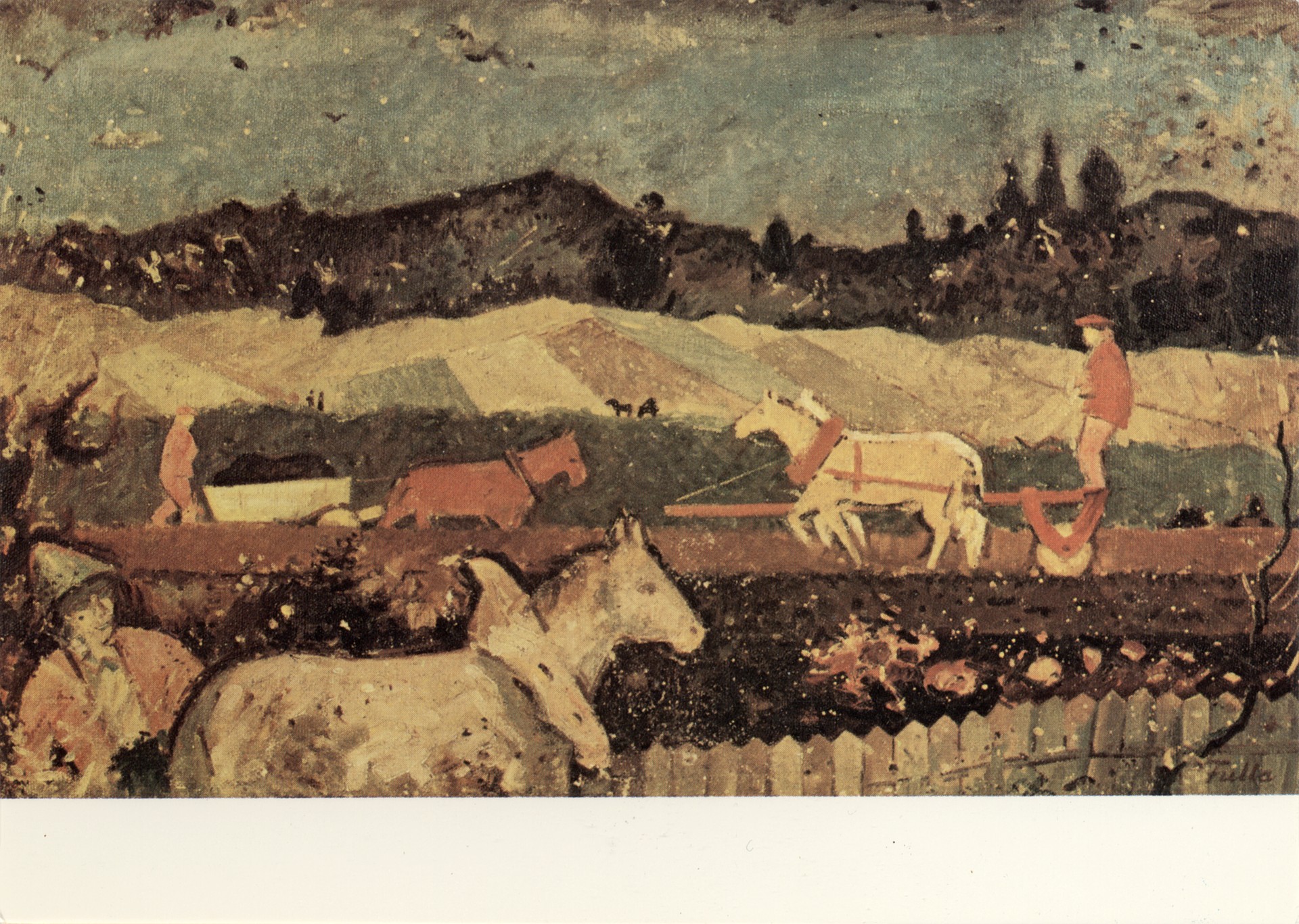 Весна в поле