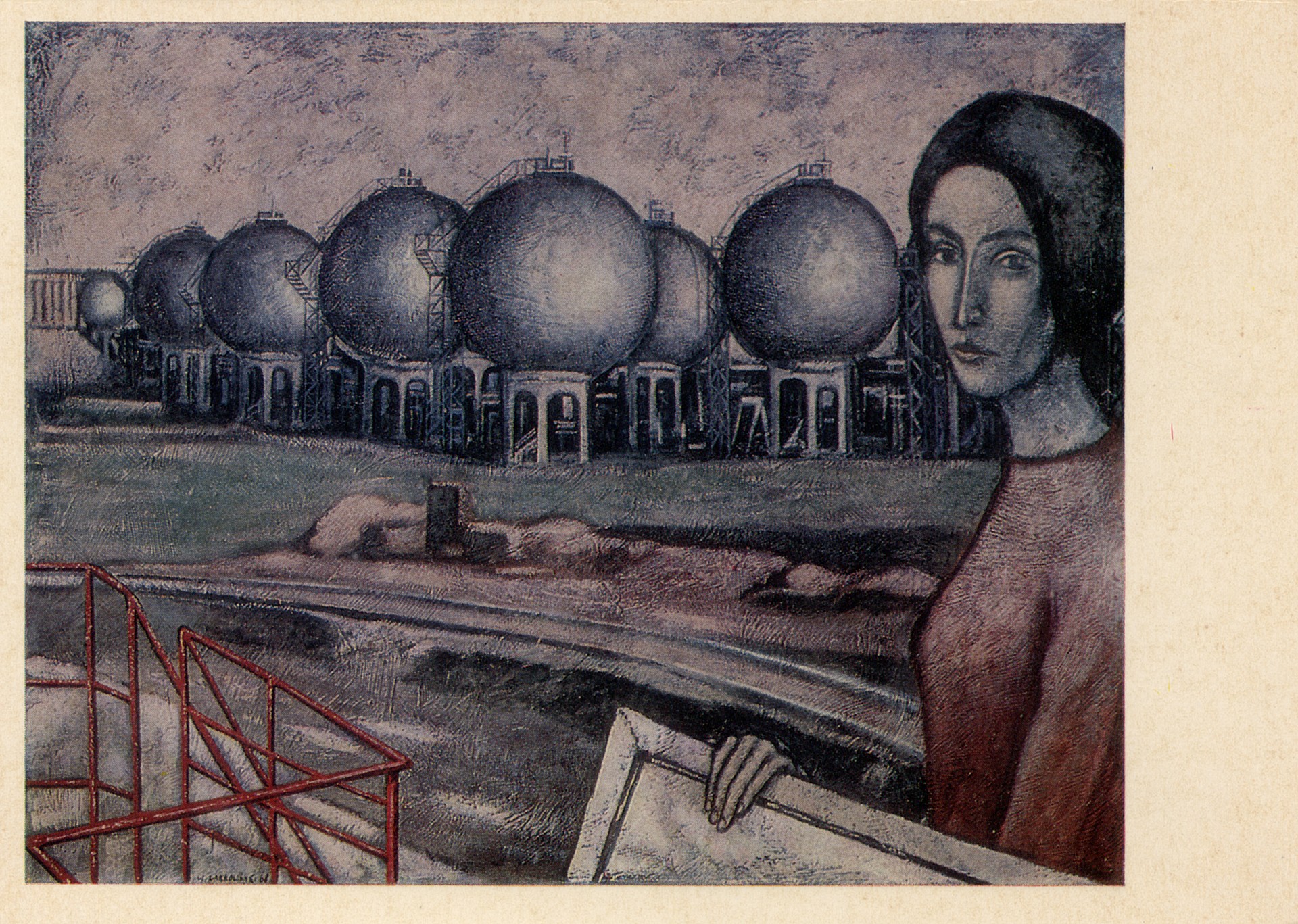 Индустриальный пейзаж (Плоцк)