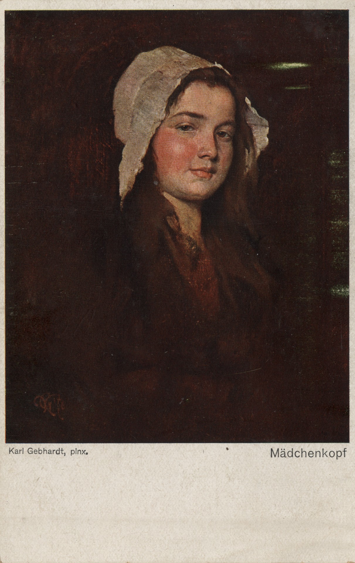 Голова девушки