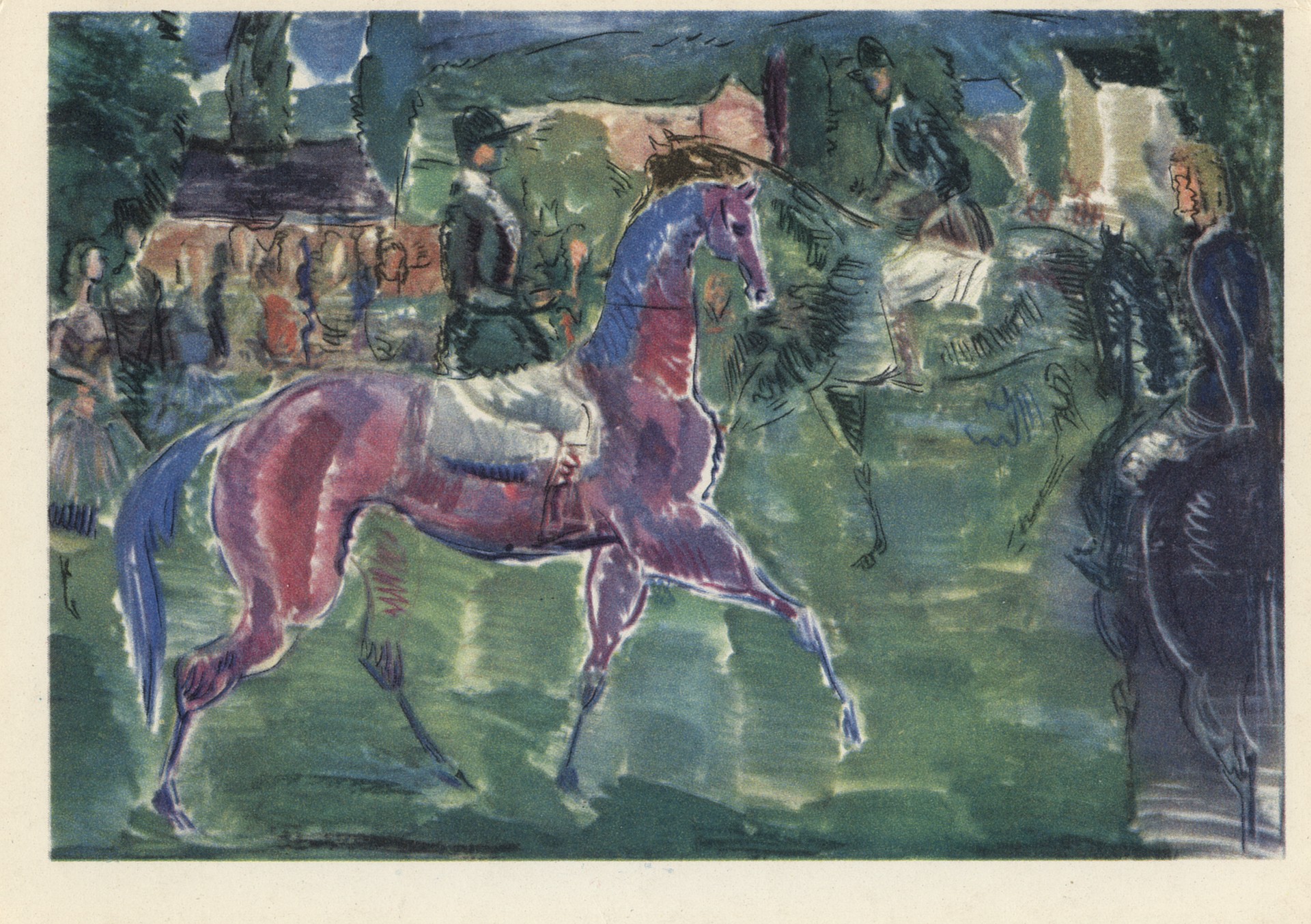 Конкурс верховой езды