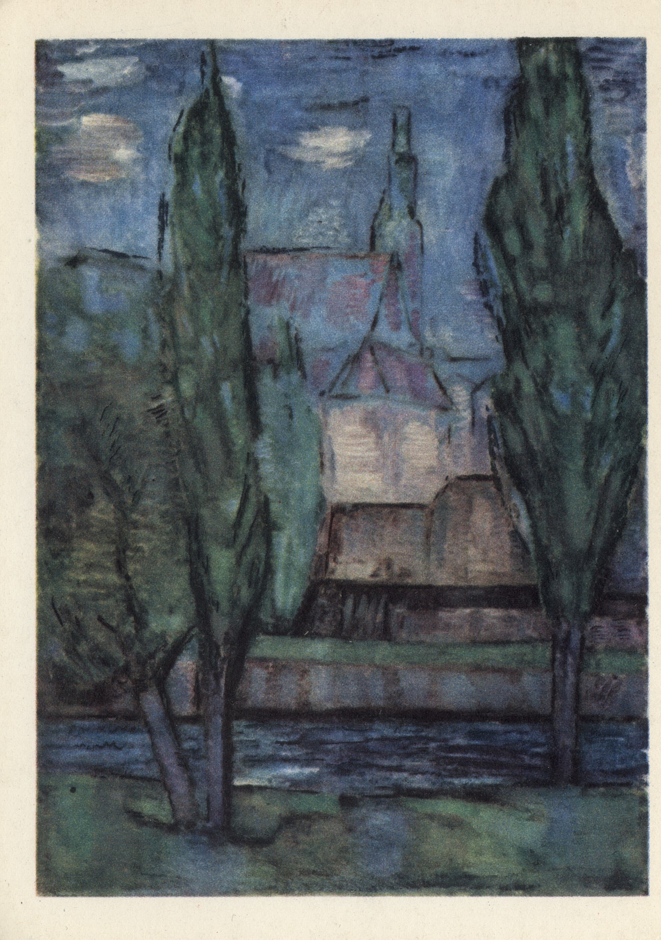 Пейзаж в Вроцлаве