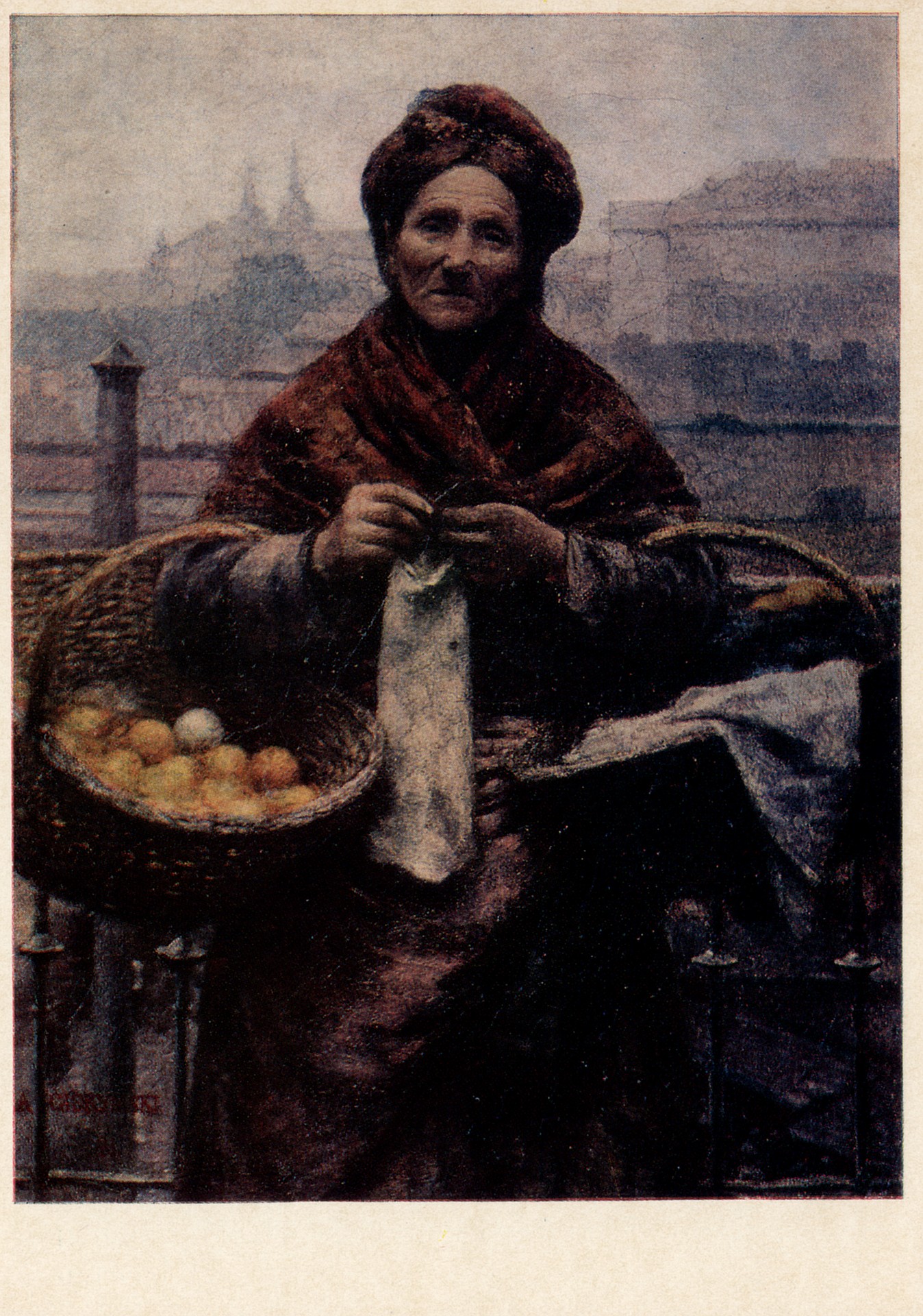 Еврейка, продающая лимоны