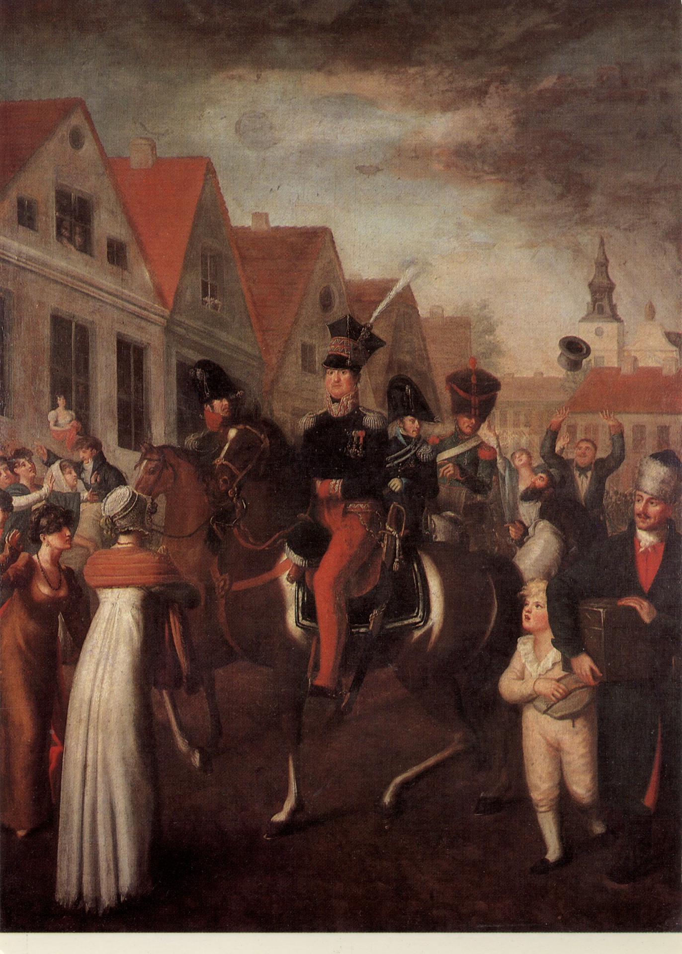 Въезд генерала Хенрика Дабровского в Познань в 1806 г