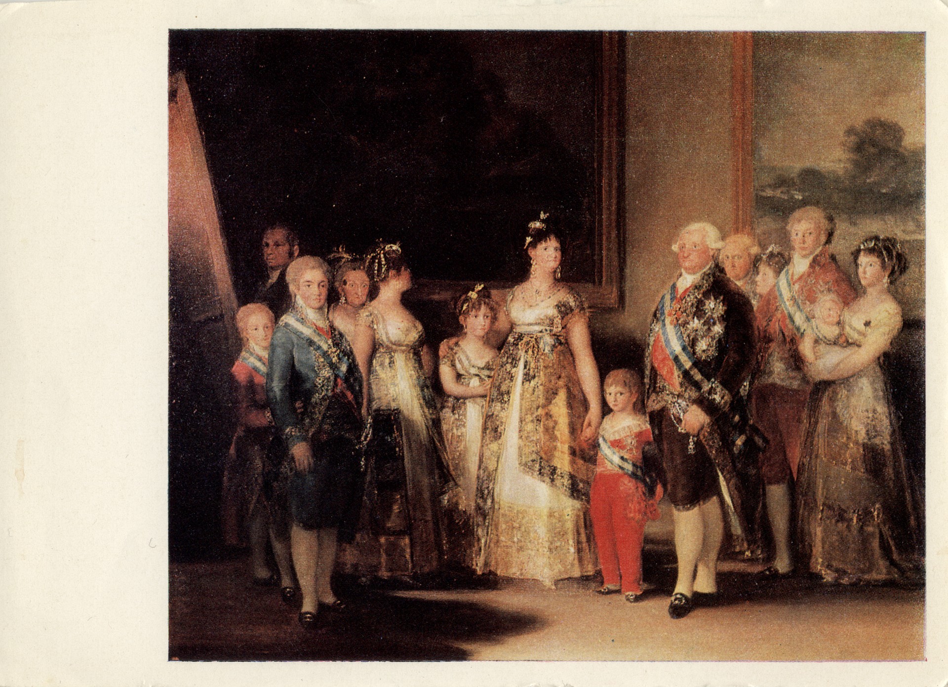 Портрет семьи Карла IV