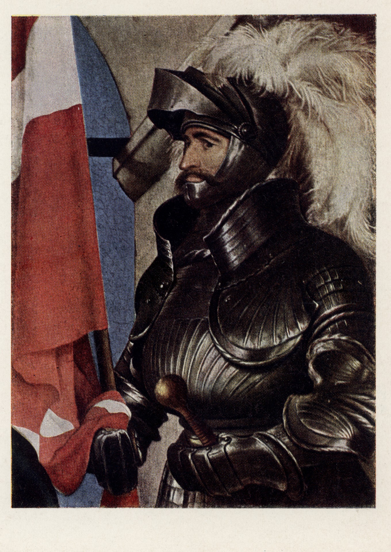 Деталь картины Мадонна со святыми