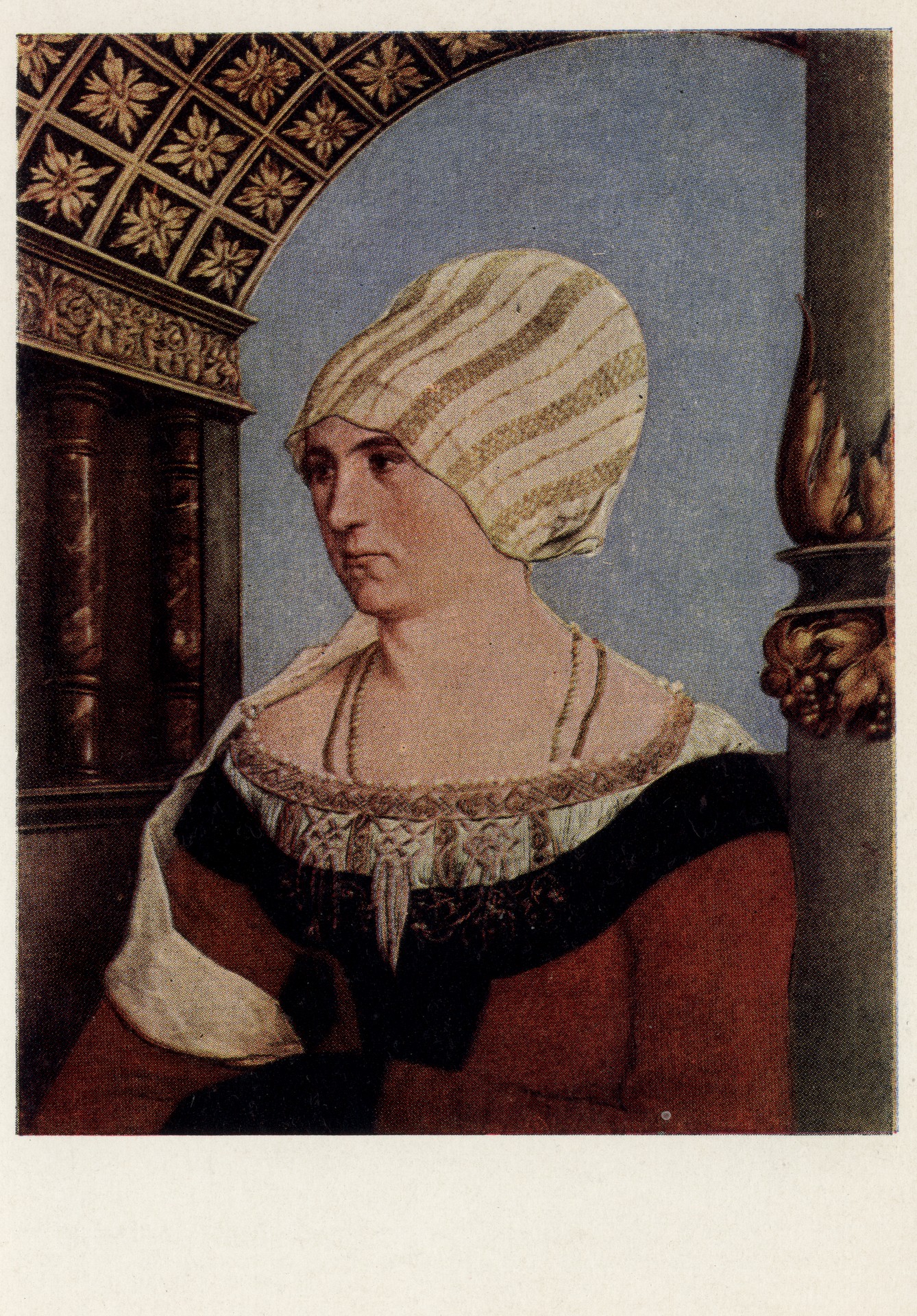 Портрет Доротеи Канненгиссер, жены базельского бургомиста Майера