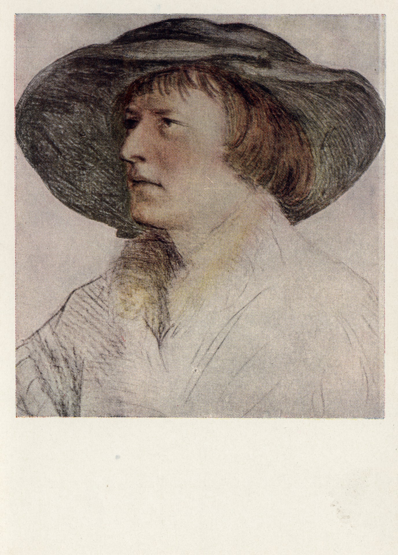 Портрет мужчины в шляпе (Парацельс)