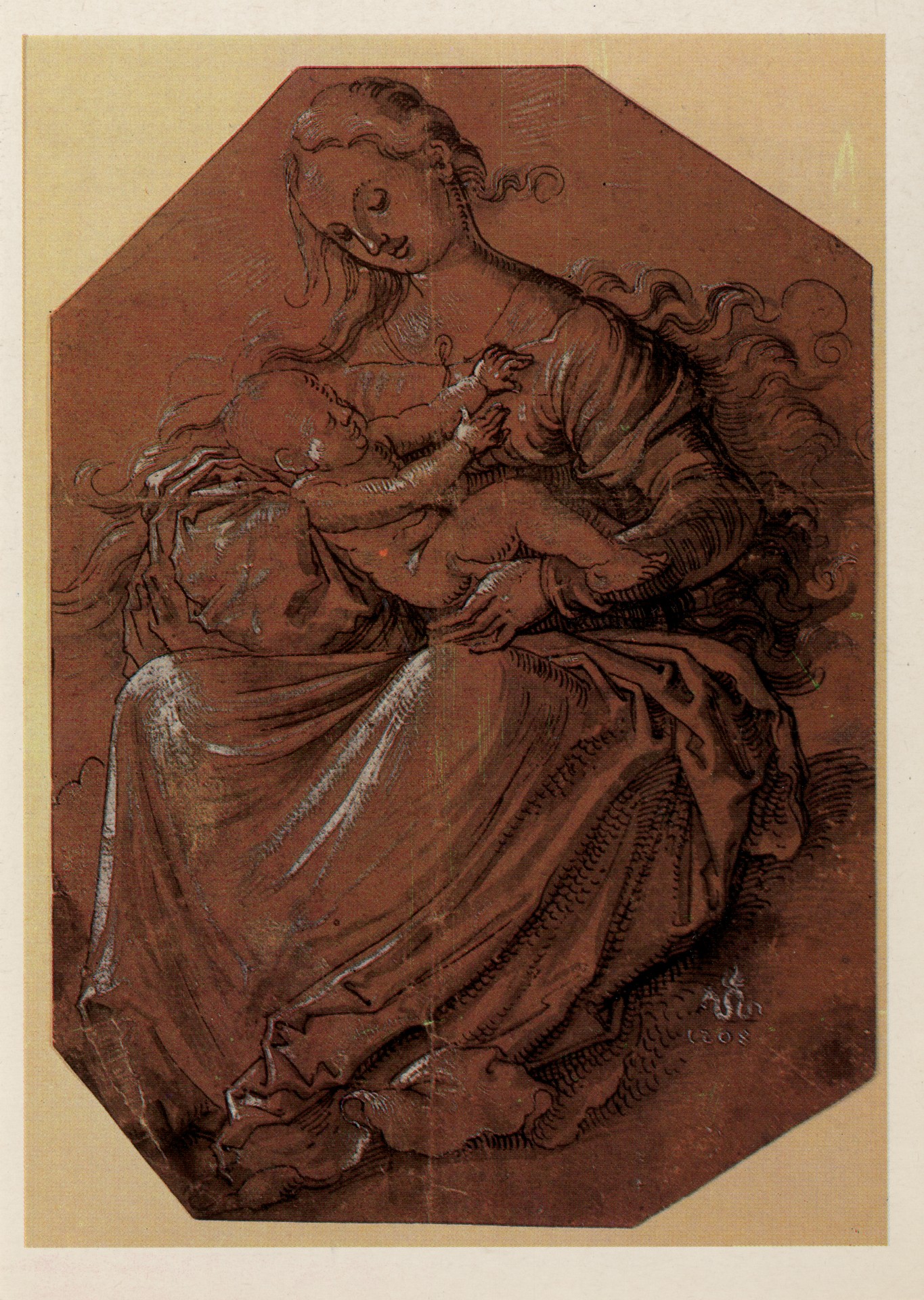 Мадонная с младенцем