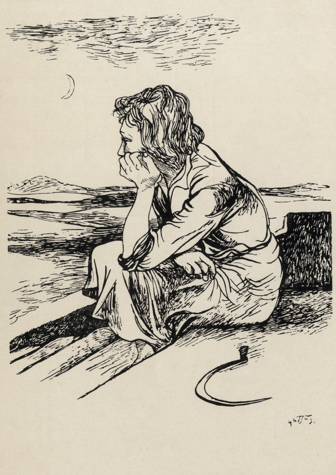 Девушка из римской Кампаньи