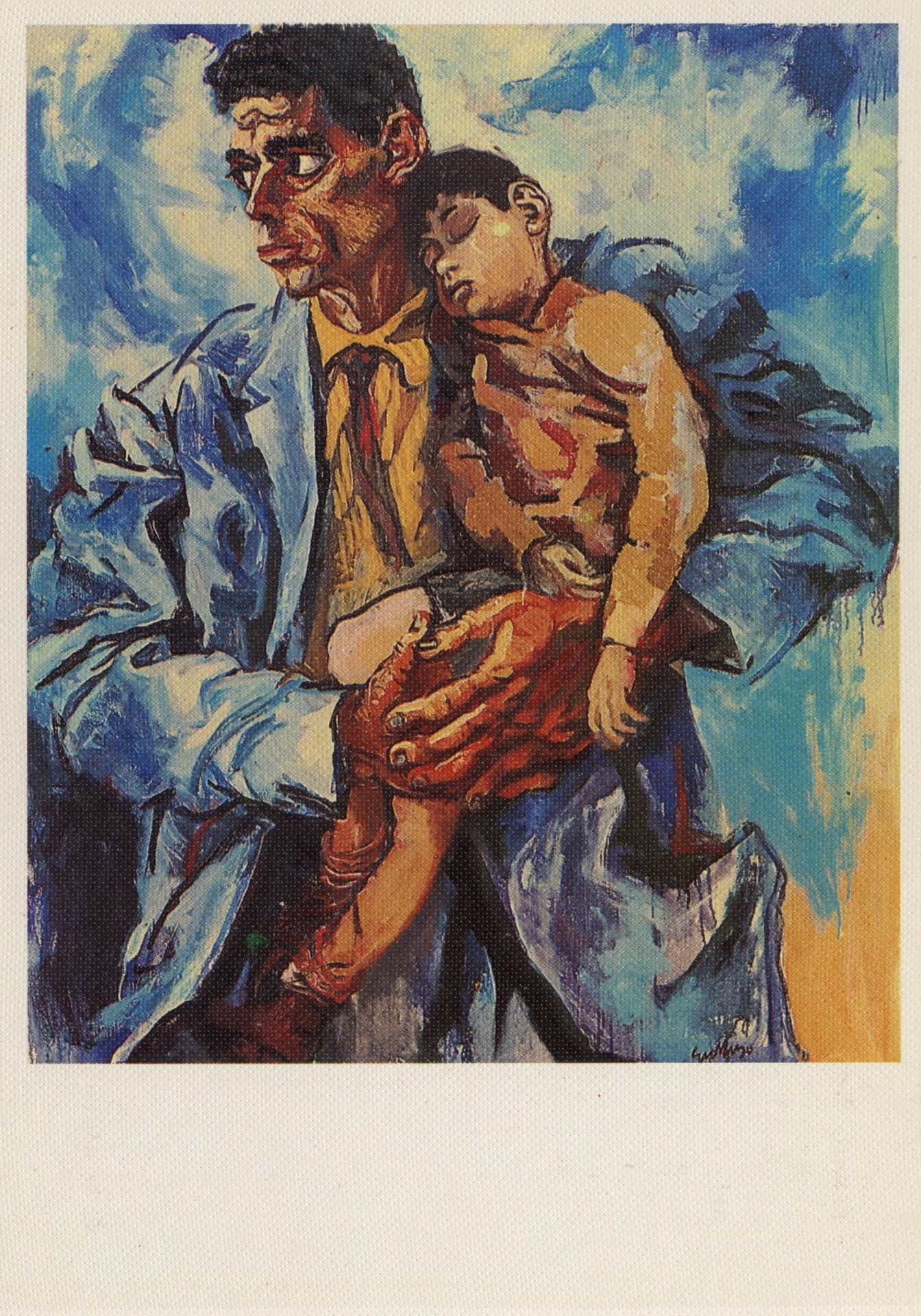 Портрет Рокко с сыном