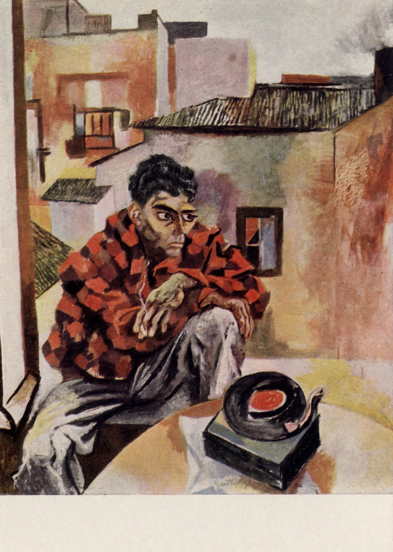 Рокко с граммофоном