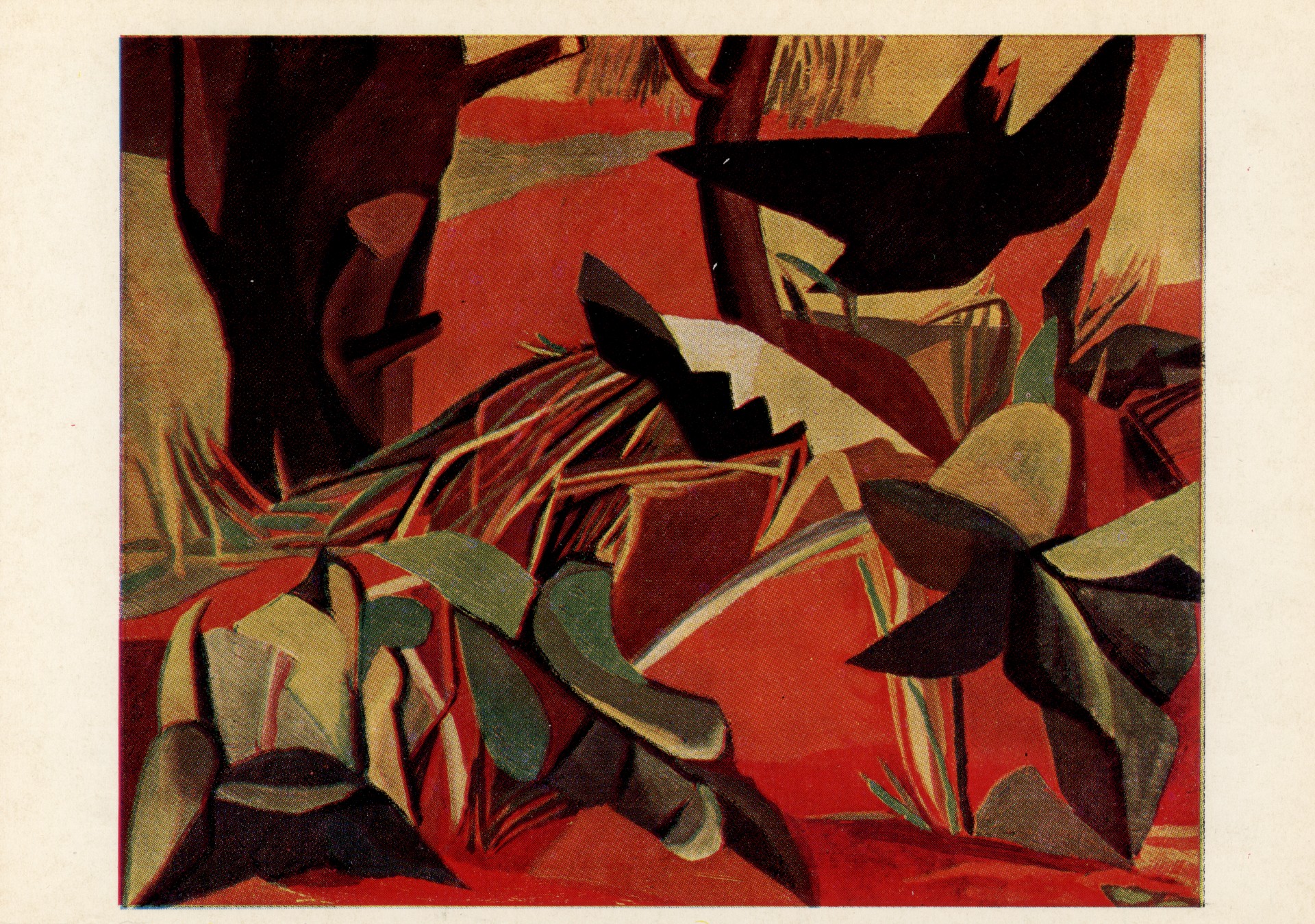 Ворон среди ветвей