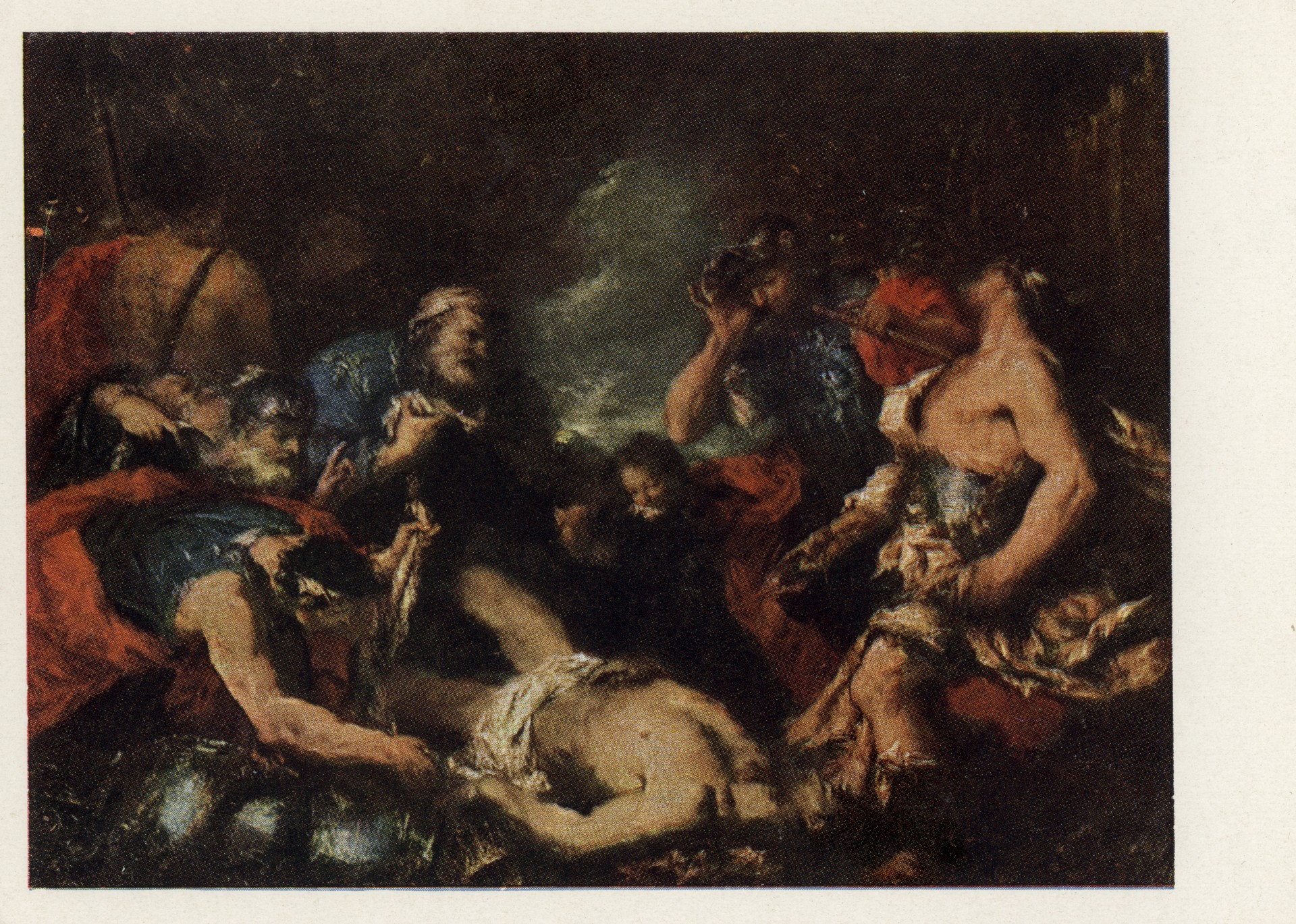 Александр перед телом Дария