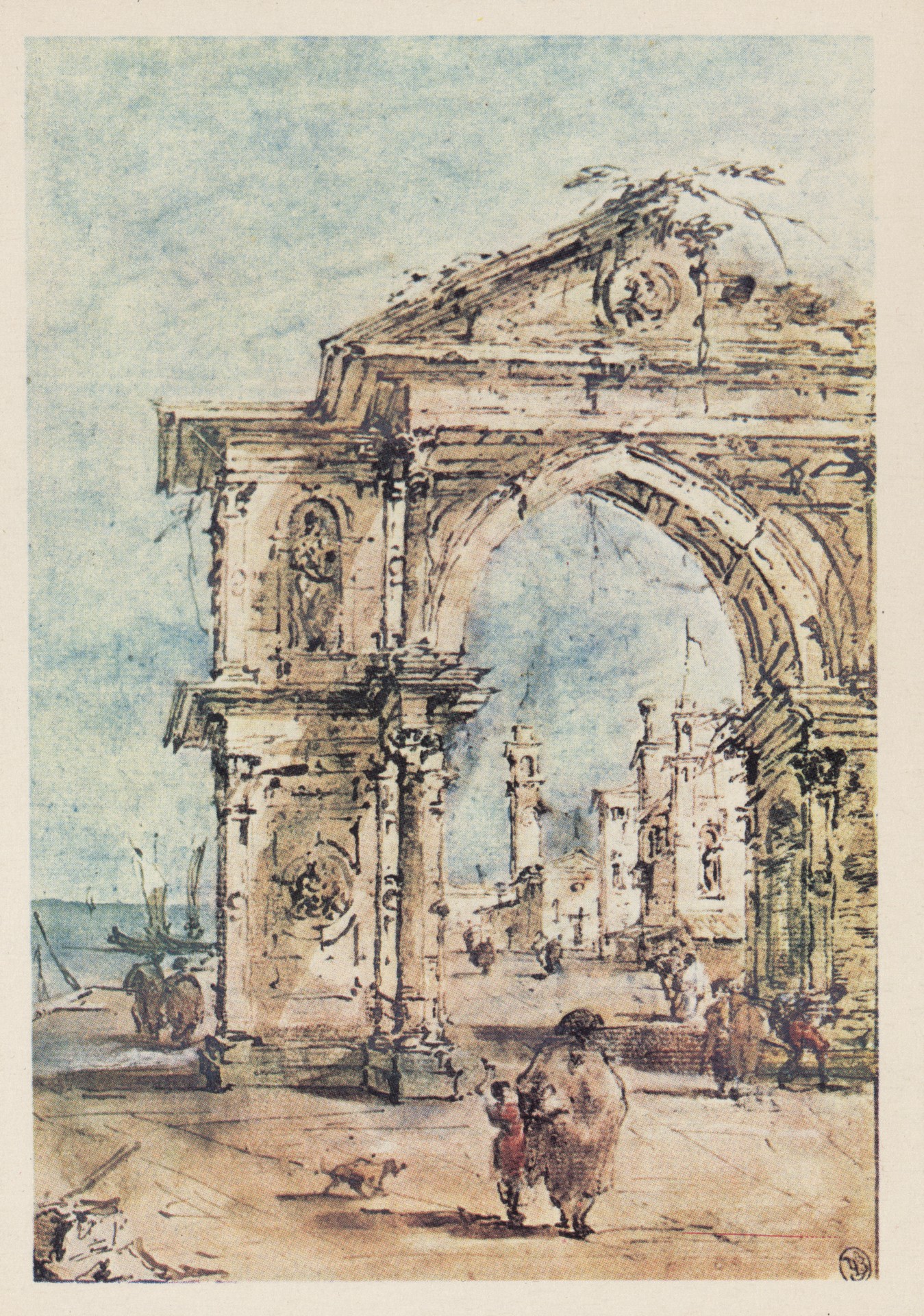 Триумфальная арка на набережной