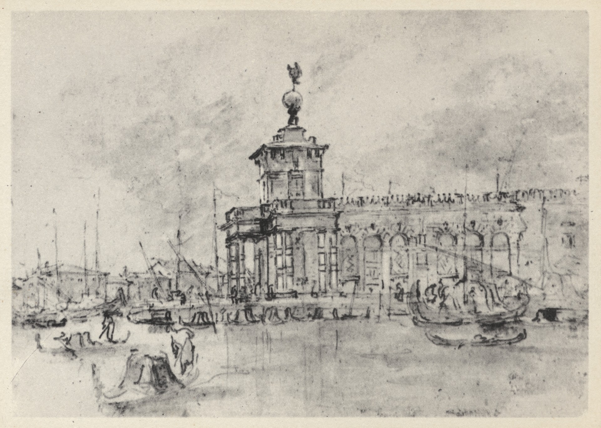 Здание таможни в Венеции