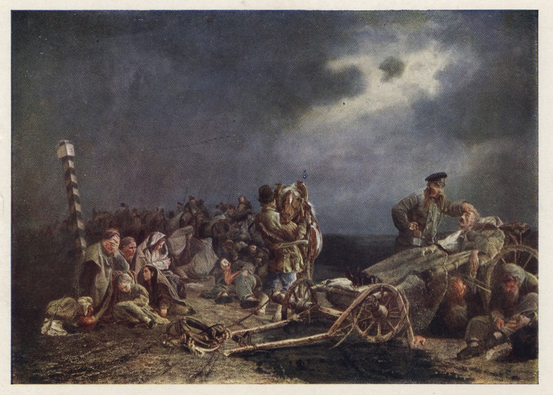 Привал арестантов