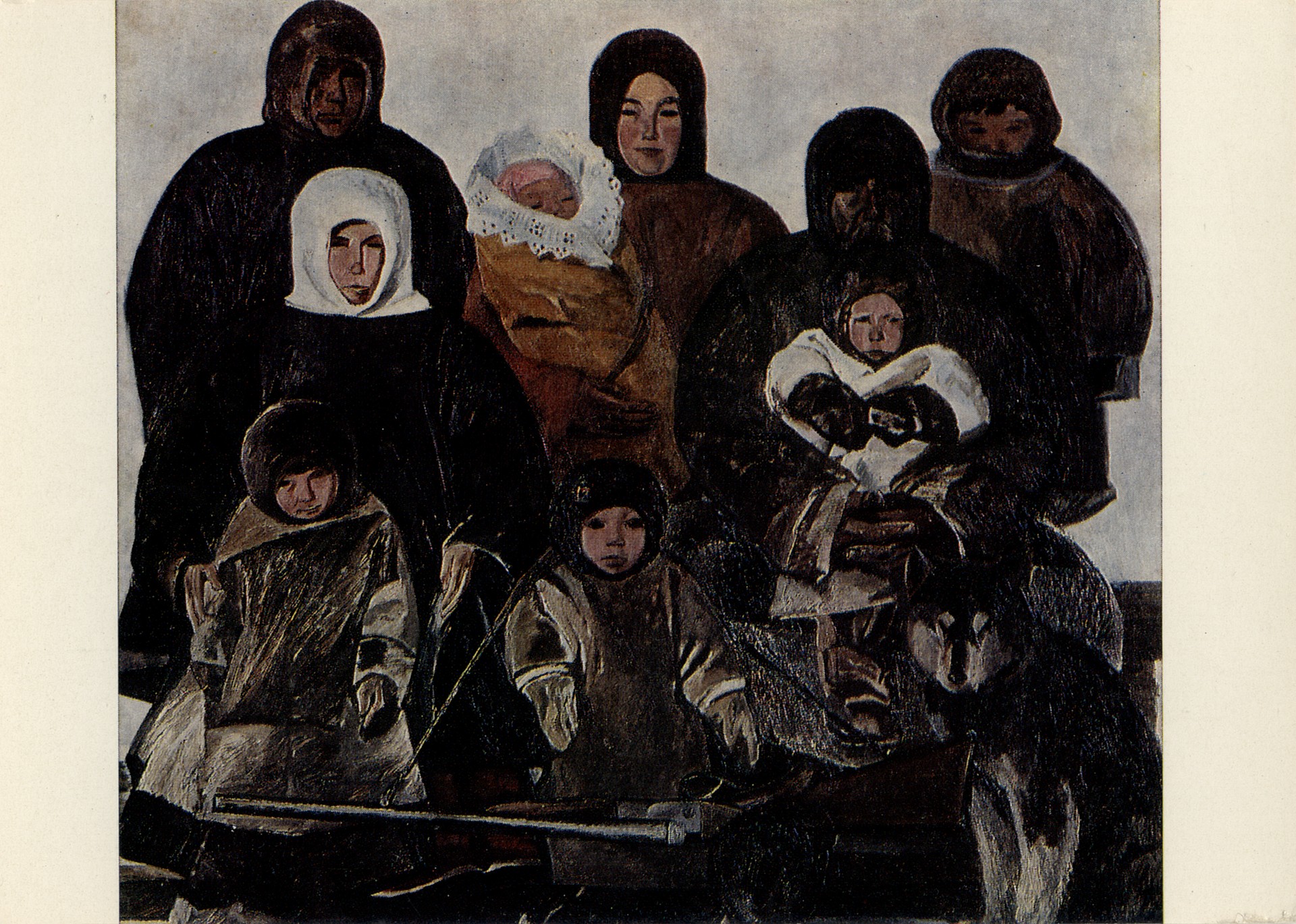 Семья охотника