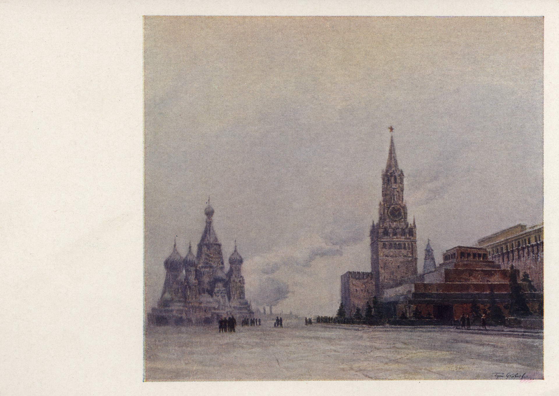 Кремль. Красная площаль зимой