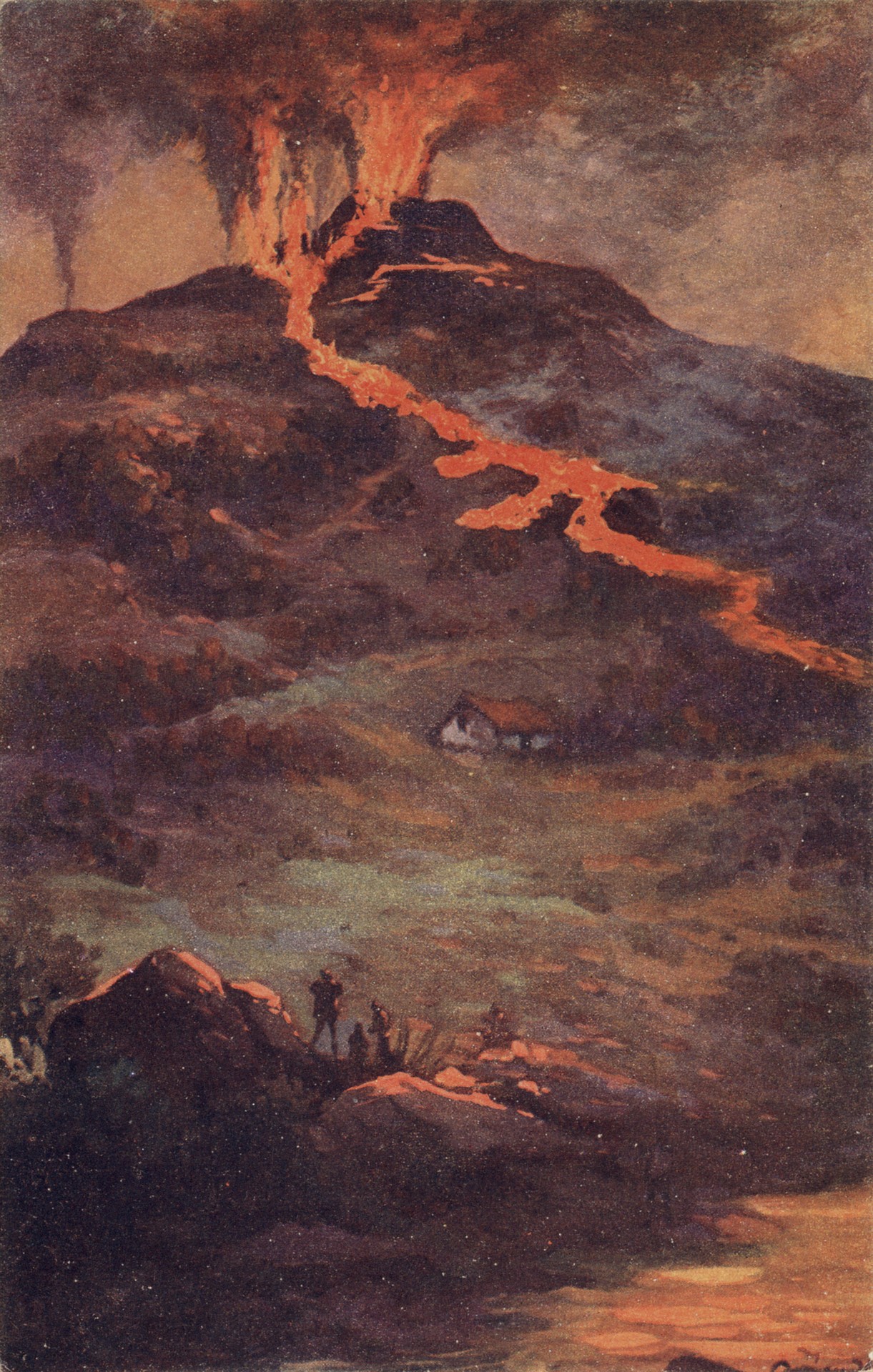 Пробуждение вулкана Этна