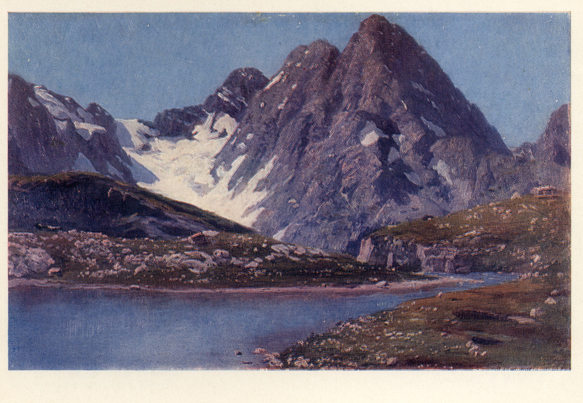 Кавказ. Тебердинское озеро