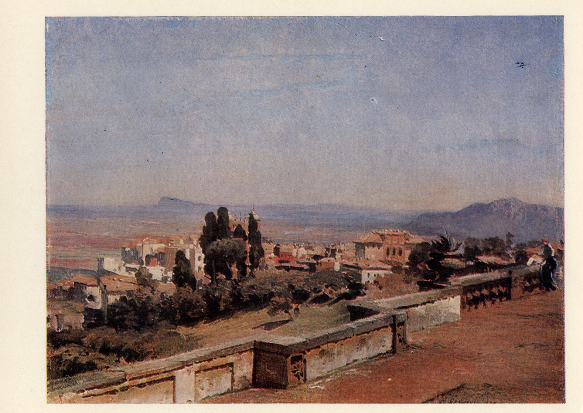 Вид южного города