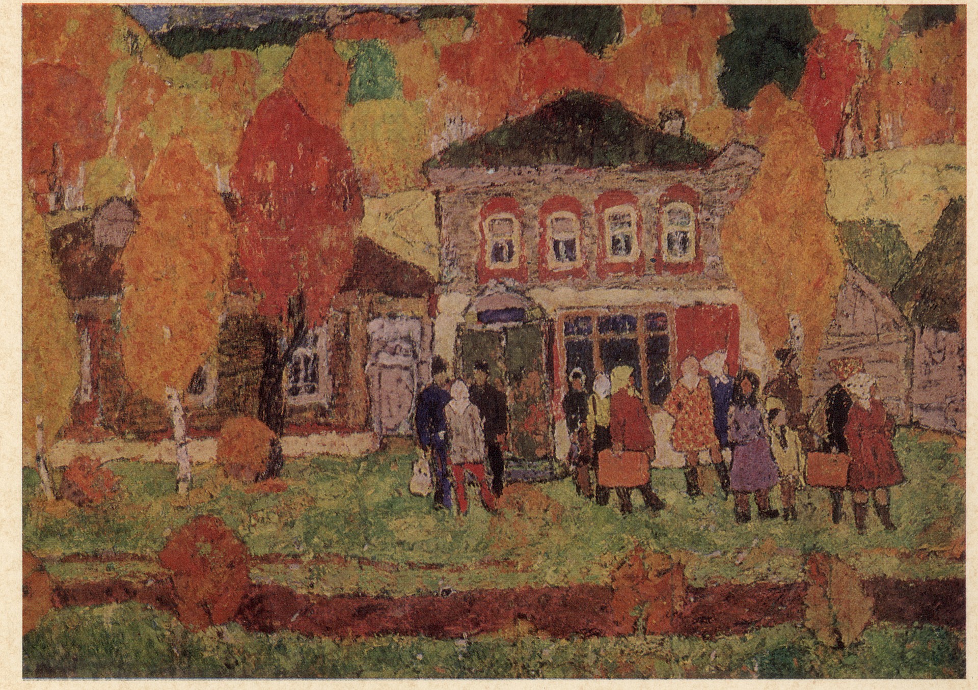 Автобуса ждут