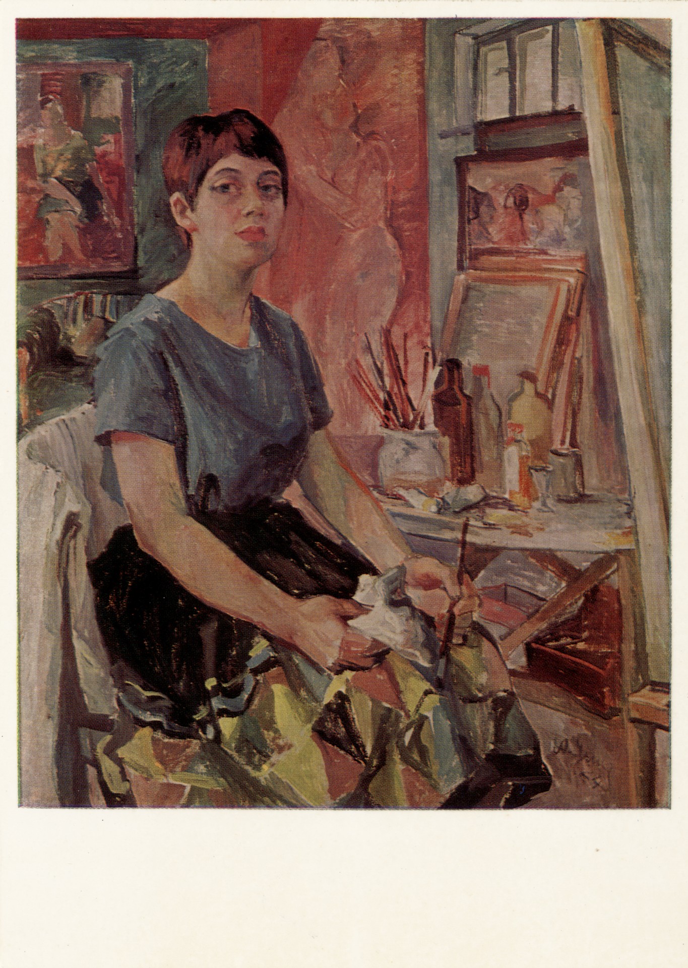 Автопортрет а ателье