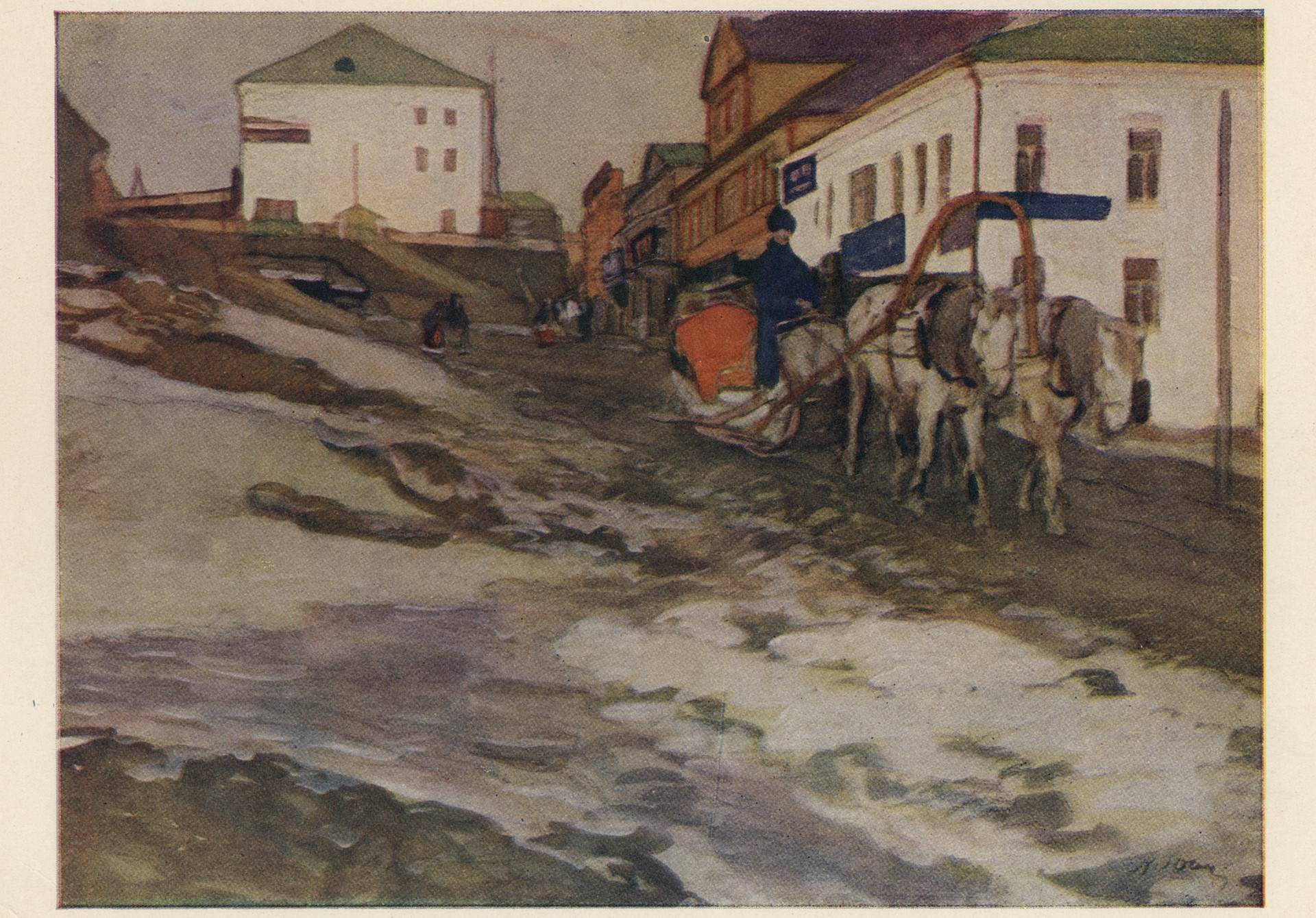 Красные сани