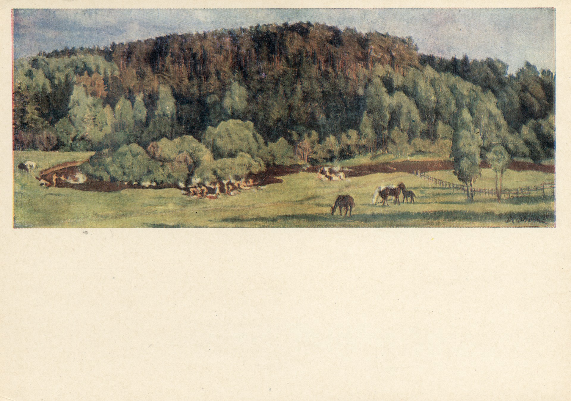 Летний вечер. Лигачёво