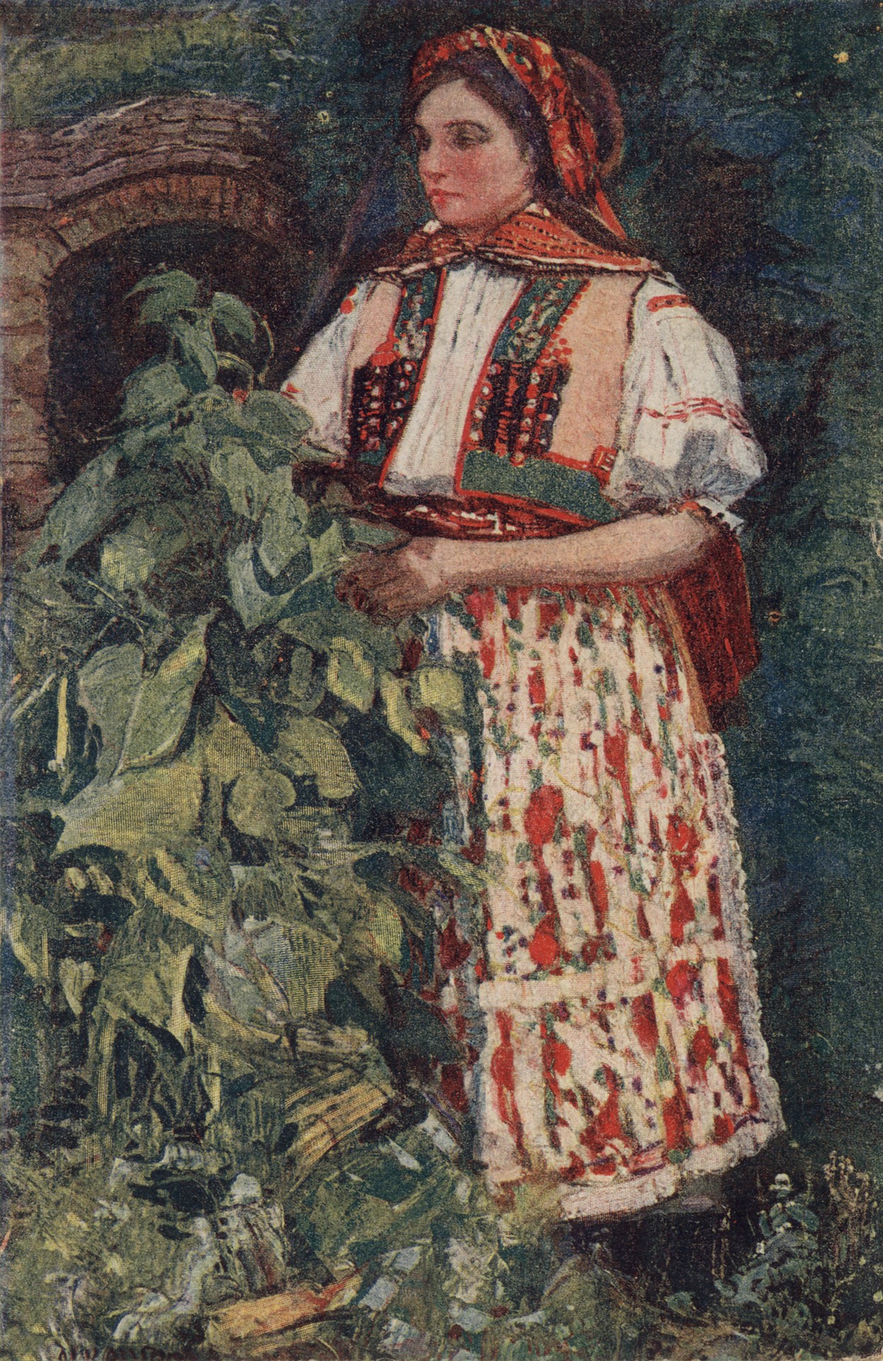 Девушка с подсолнухом