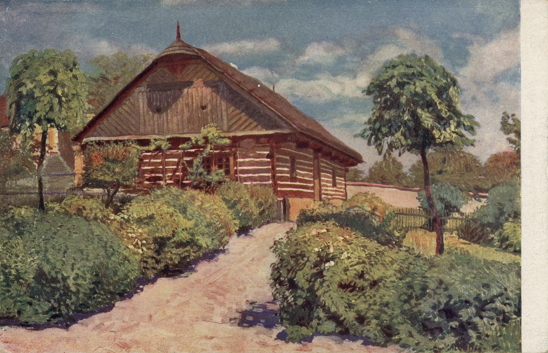 Домик в котором родился Иозеф Юнгман