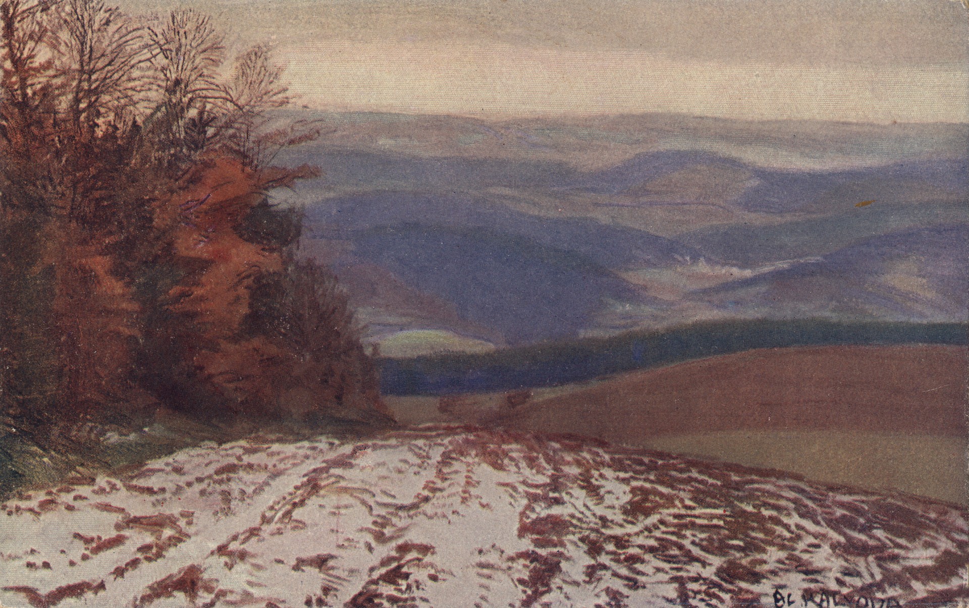 Горный пейзаж 1