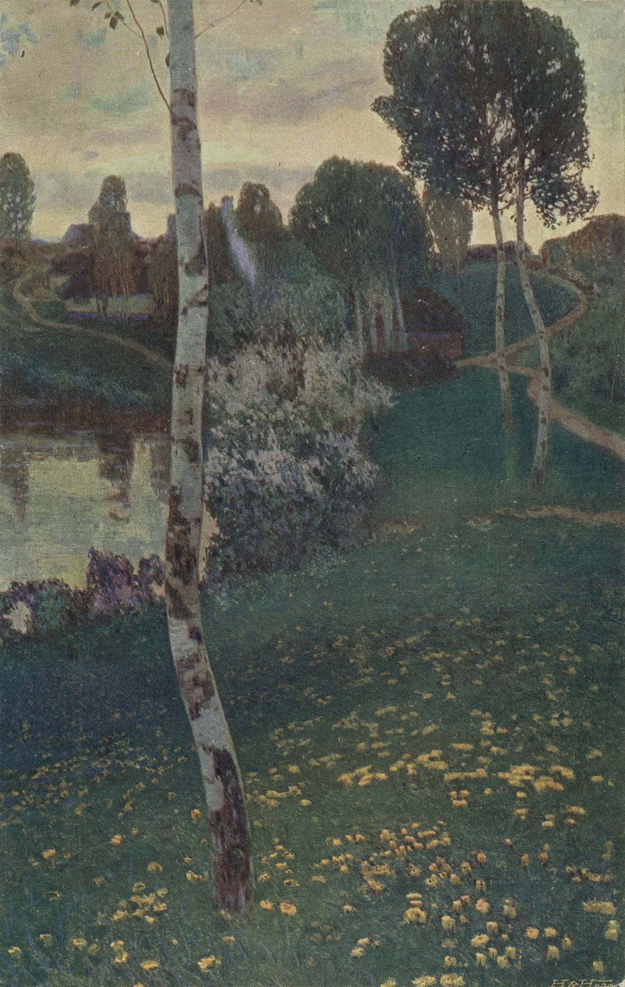 Сказка весеннего вечера