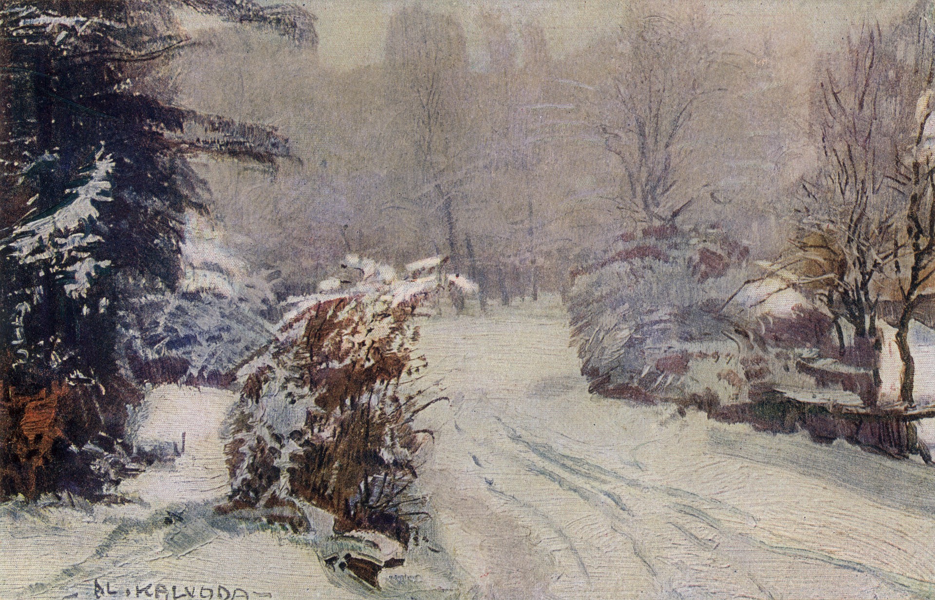 Зимний пейзаж